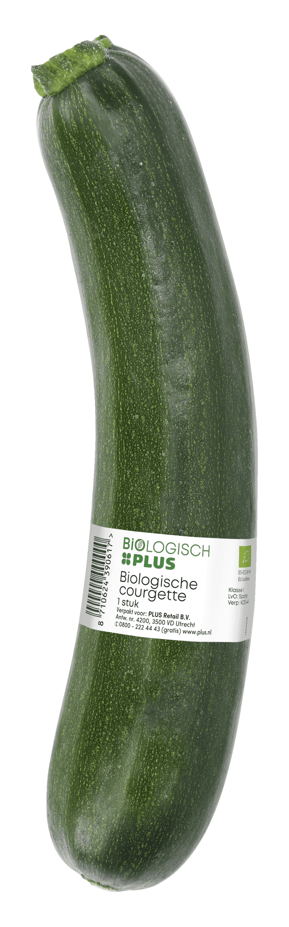 Biologisch PLUS Courgette groen