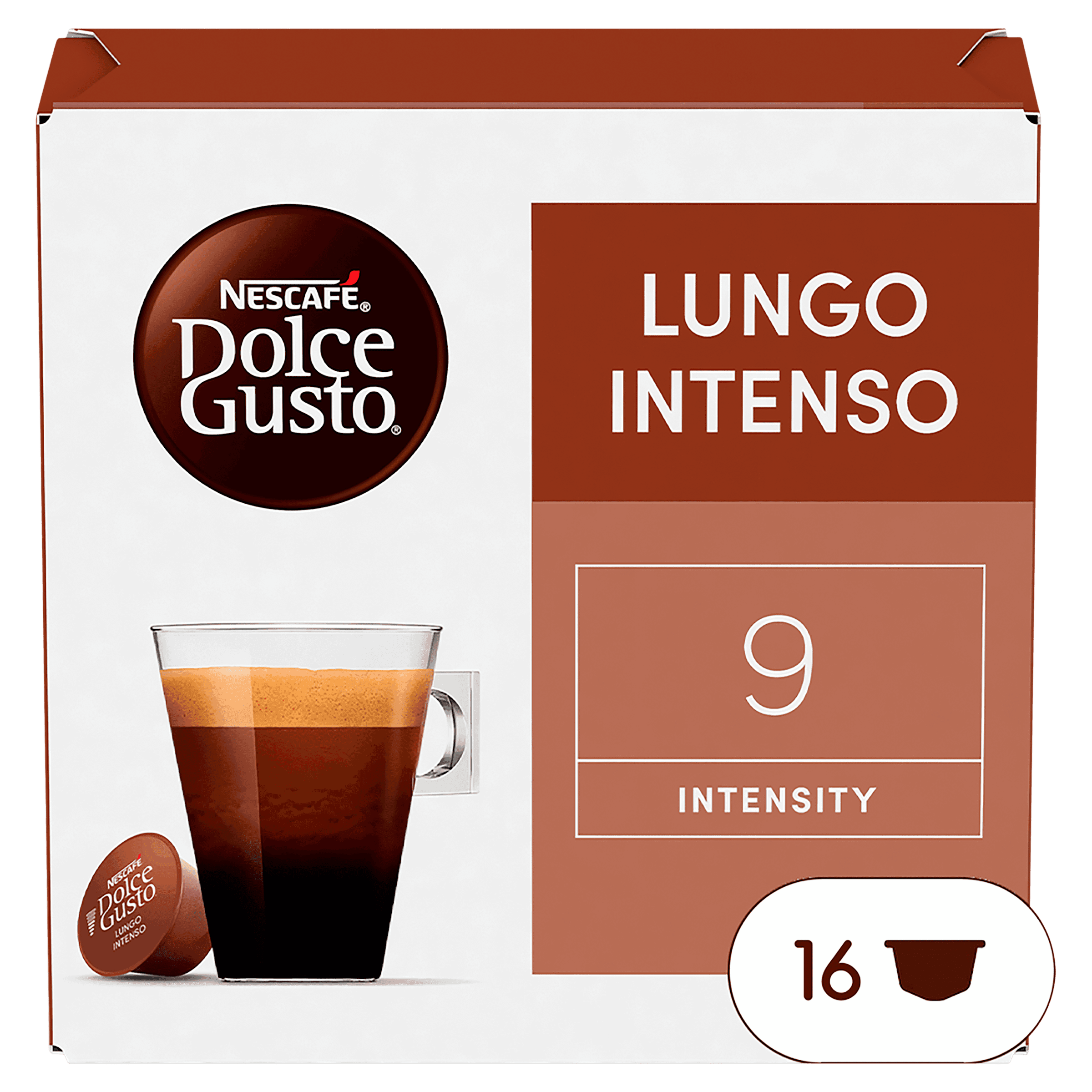 Nescafé Dolce Gusto lungo intenso koffiecups