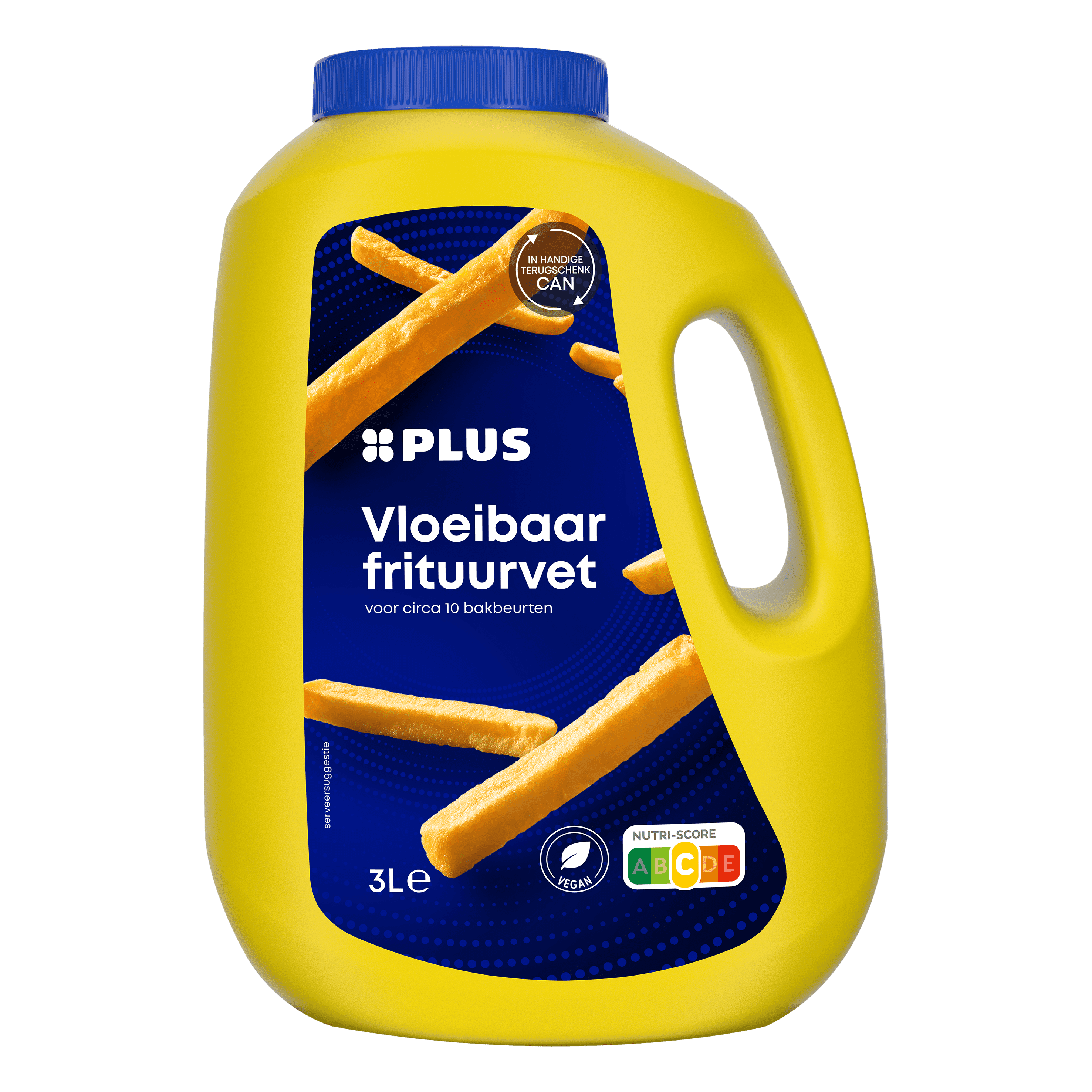 PLUS Frituurvet 3 liter