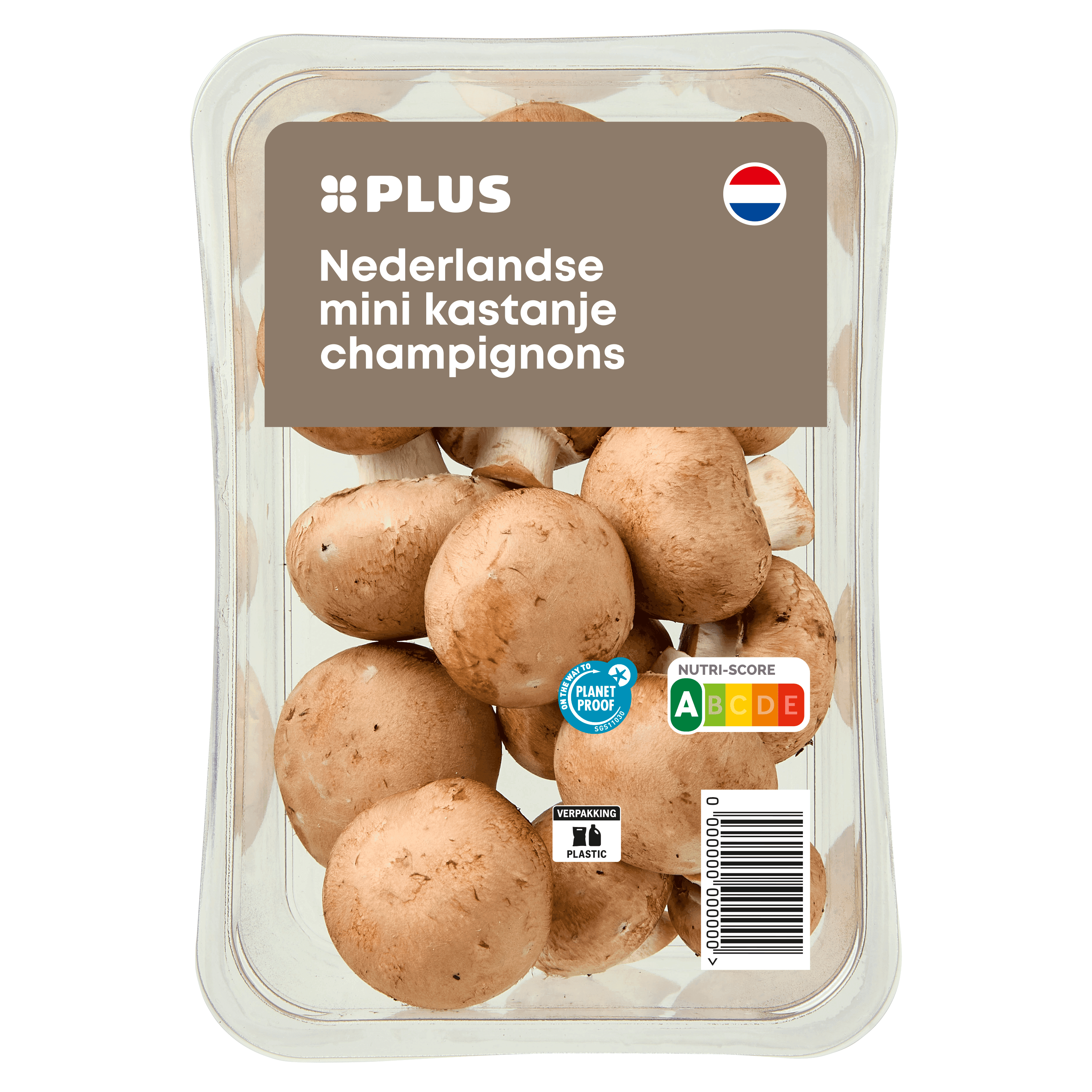 PLUS Mini kastanjechampignons