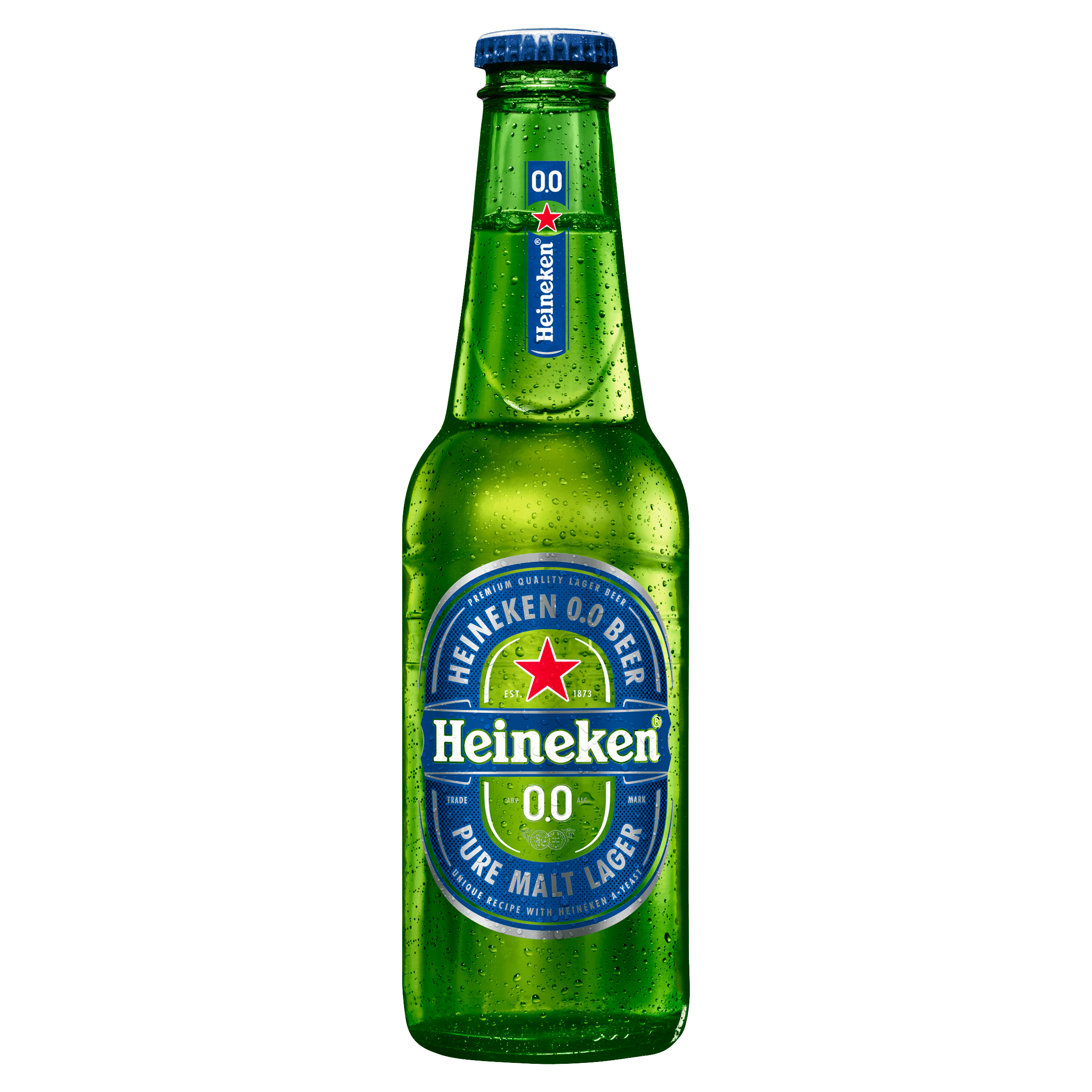 Heineken Premium pilsener 0.0 bier fles