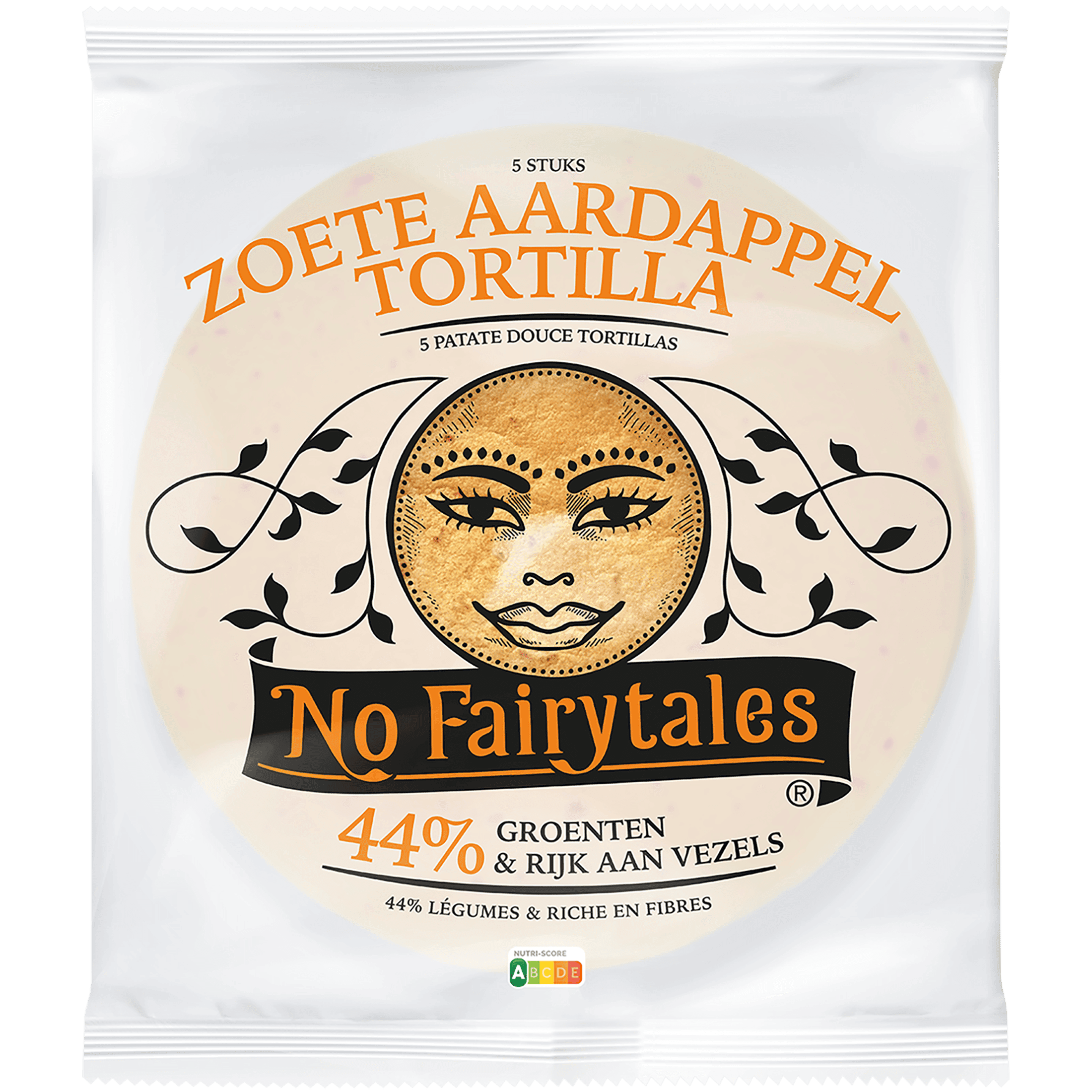 No Fairytales Tortilla zoete aardappel