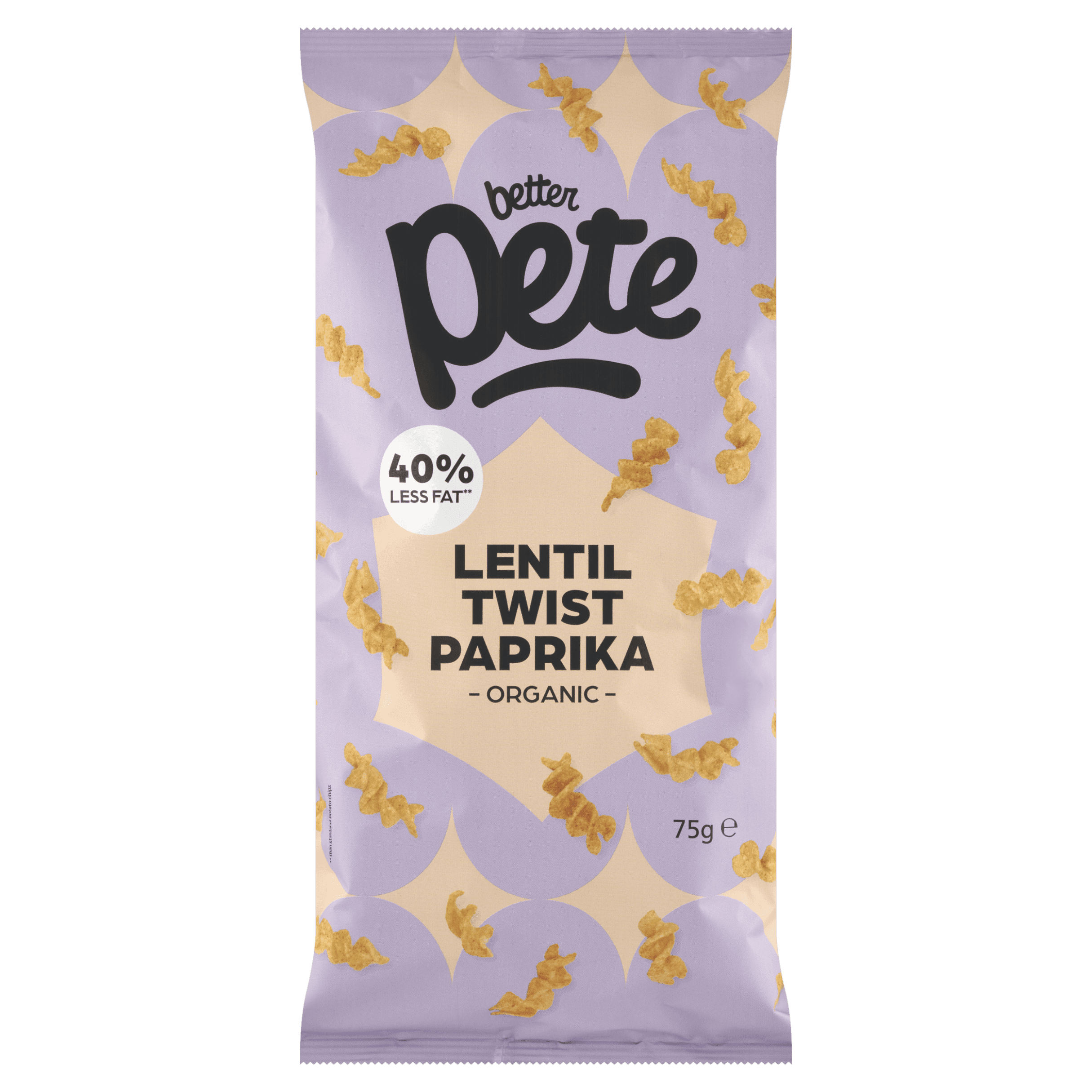 Better Pete Lentil twist paprika bio