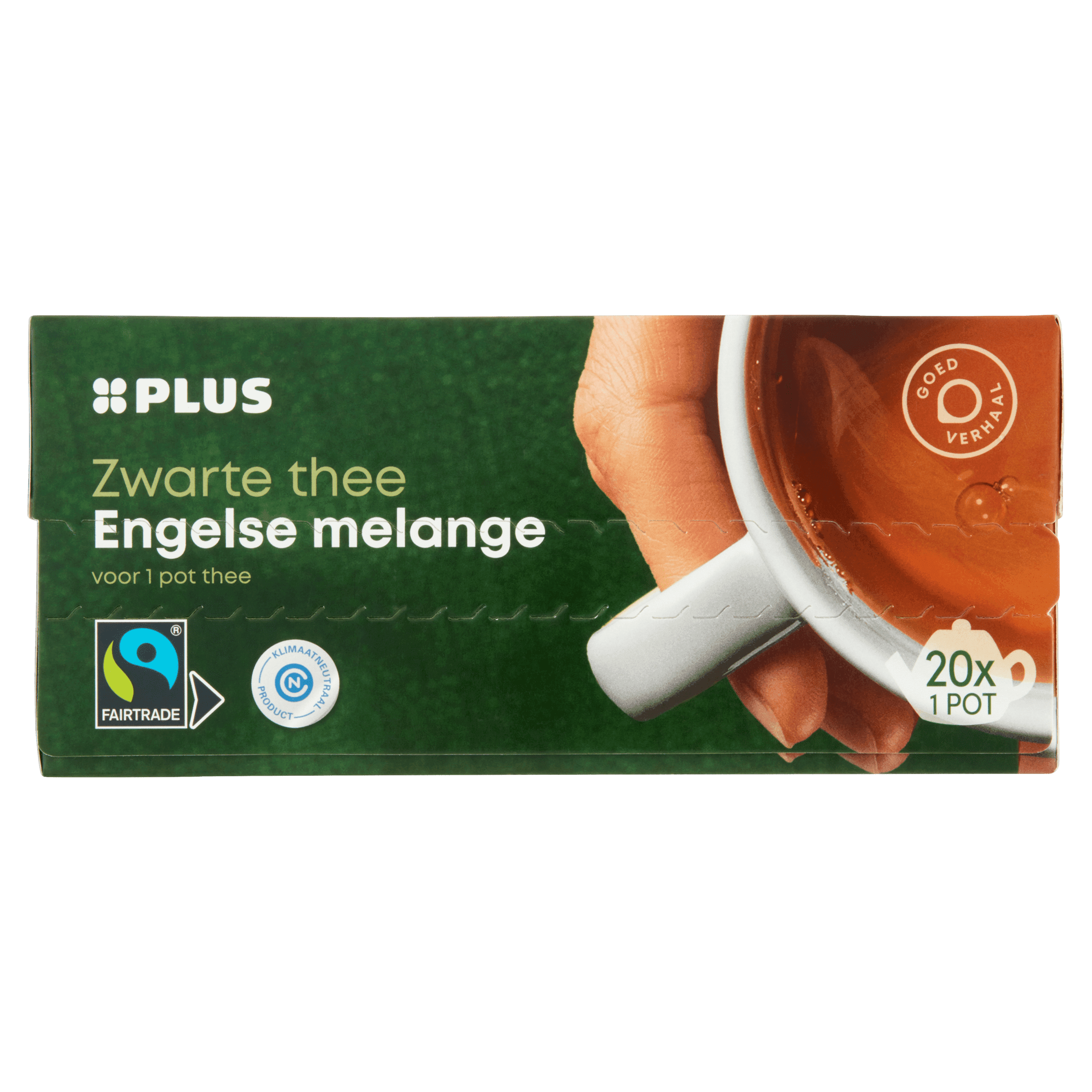 PLUS Thee Engelse melange 1-pot Fairtrade