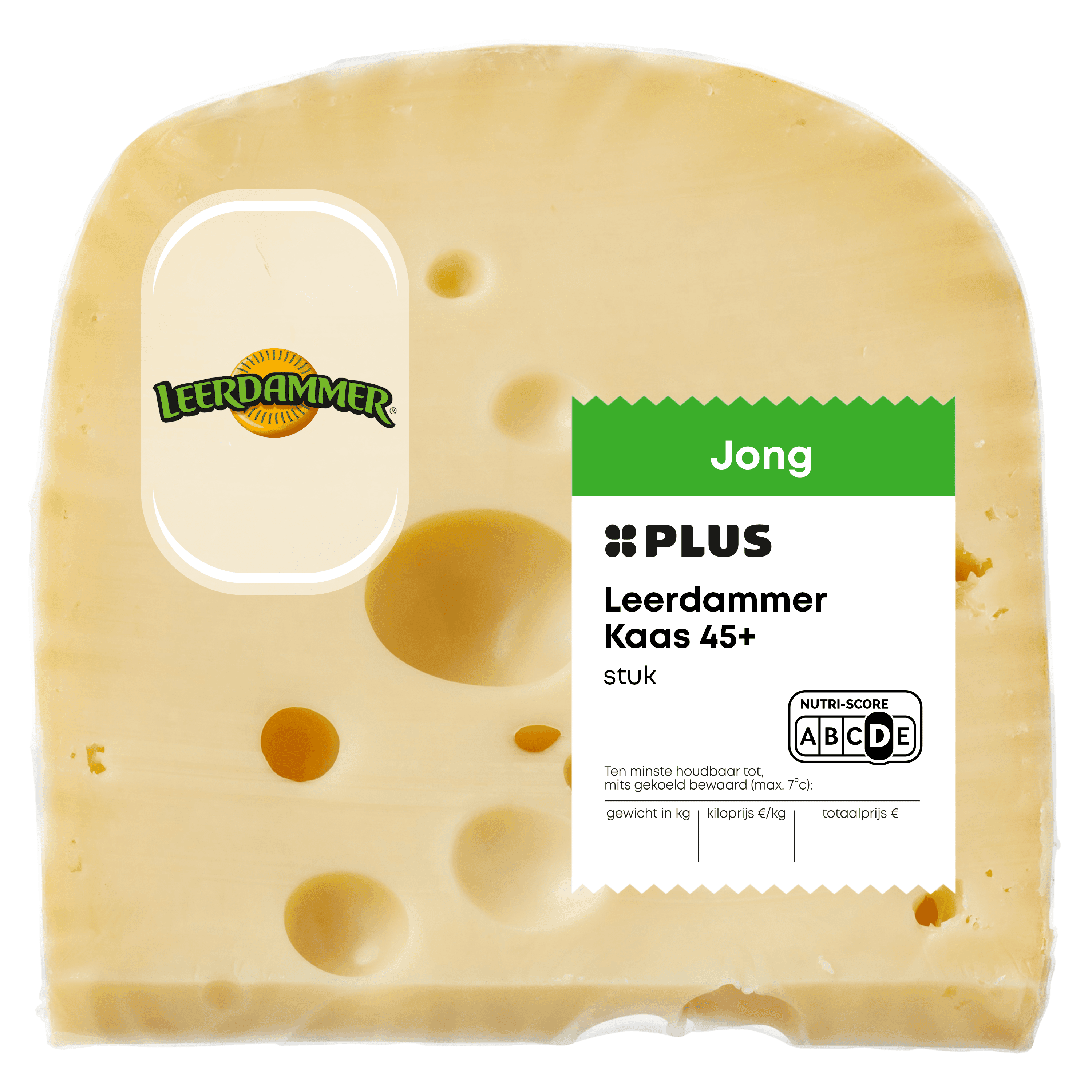 Leerdammer Gatenkaas 45+ stuk
