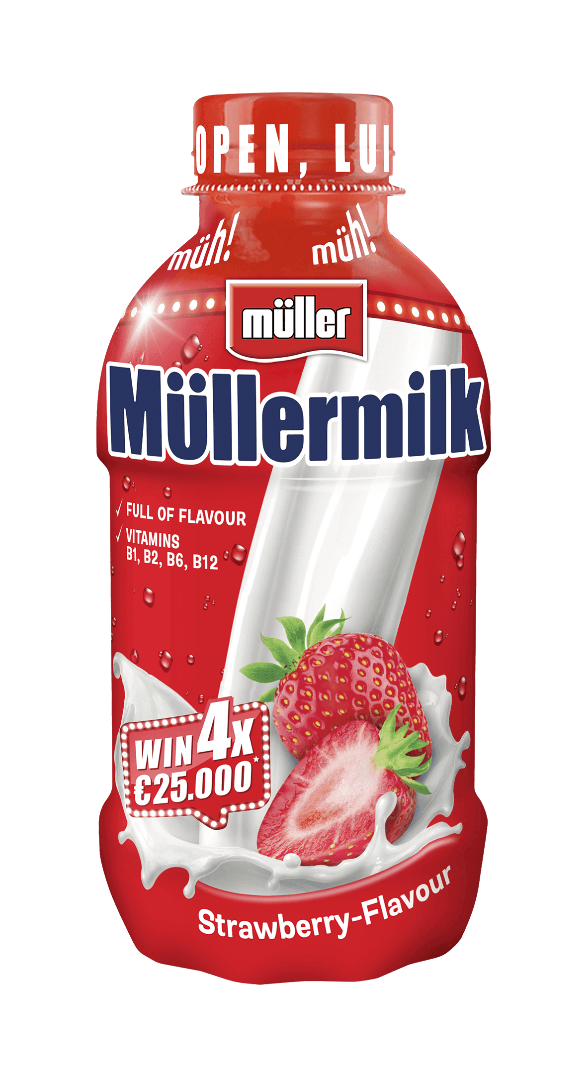 Müllermilk Milk strawberry