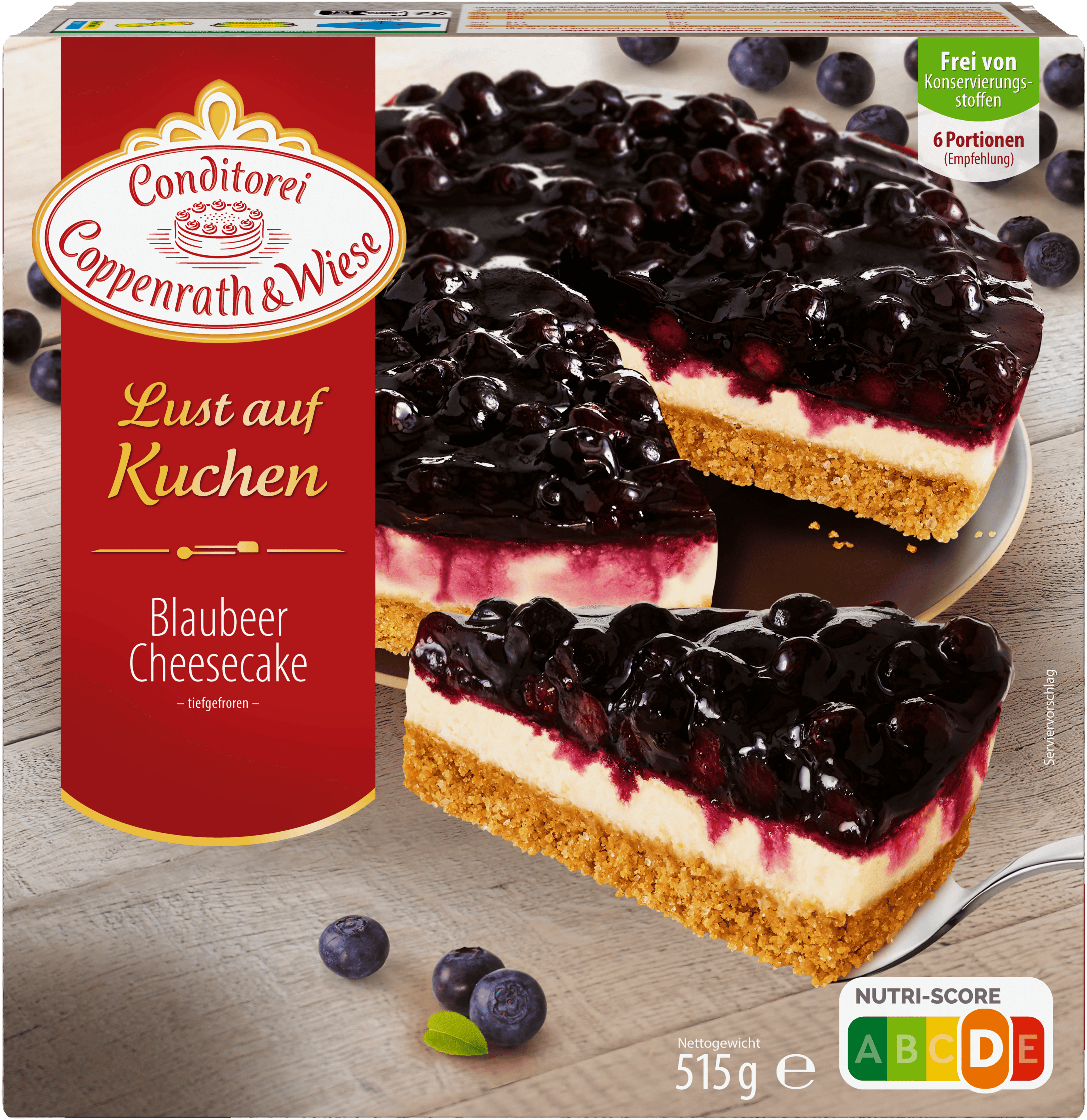 Coppenrath & Wiese Cheesecake bosbessen