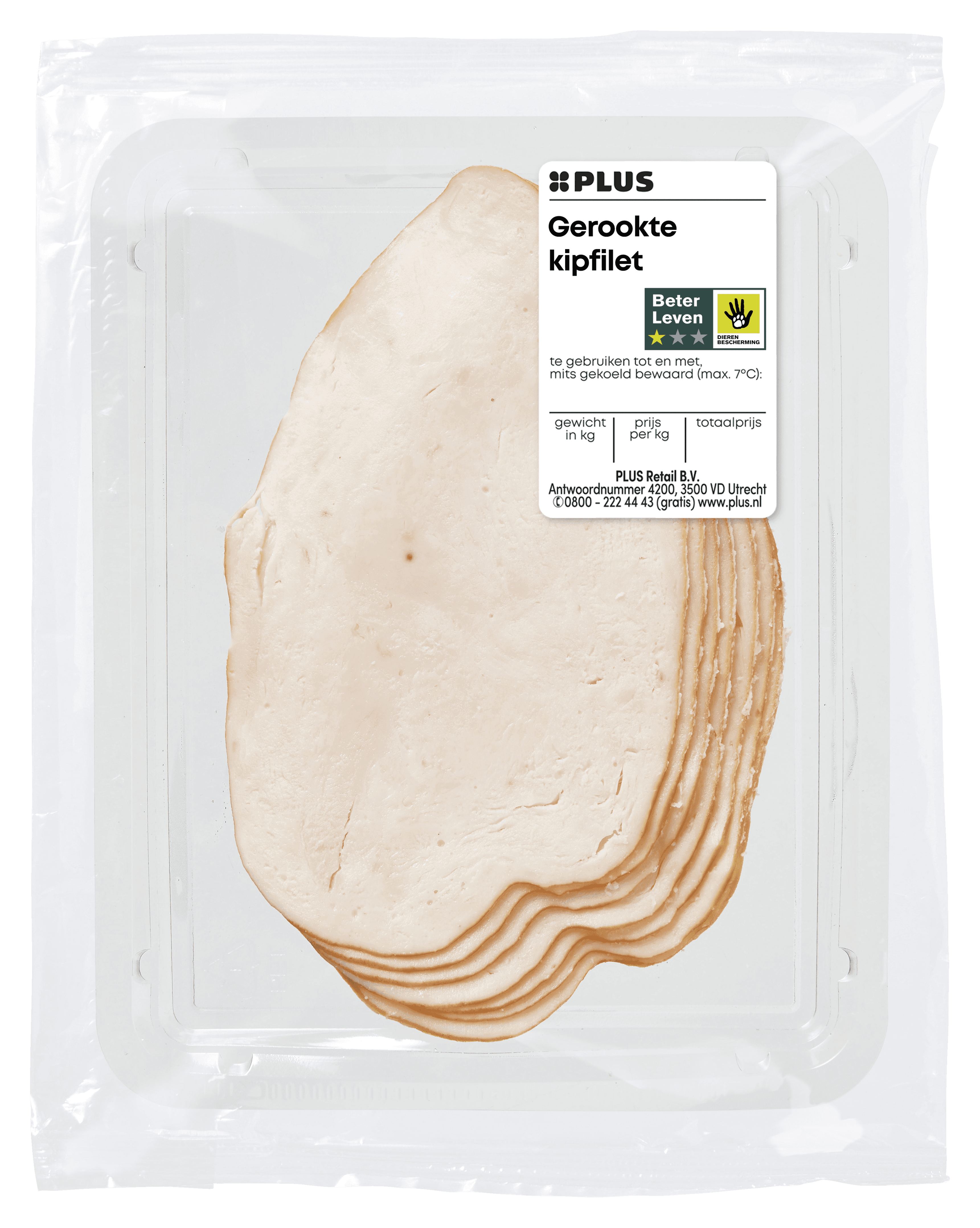 PLUS Gerookte kipfilet