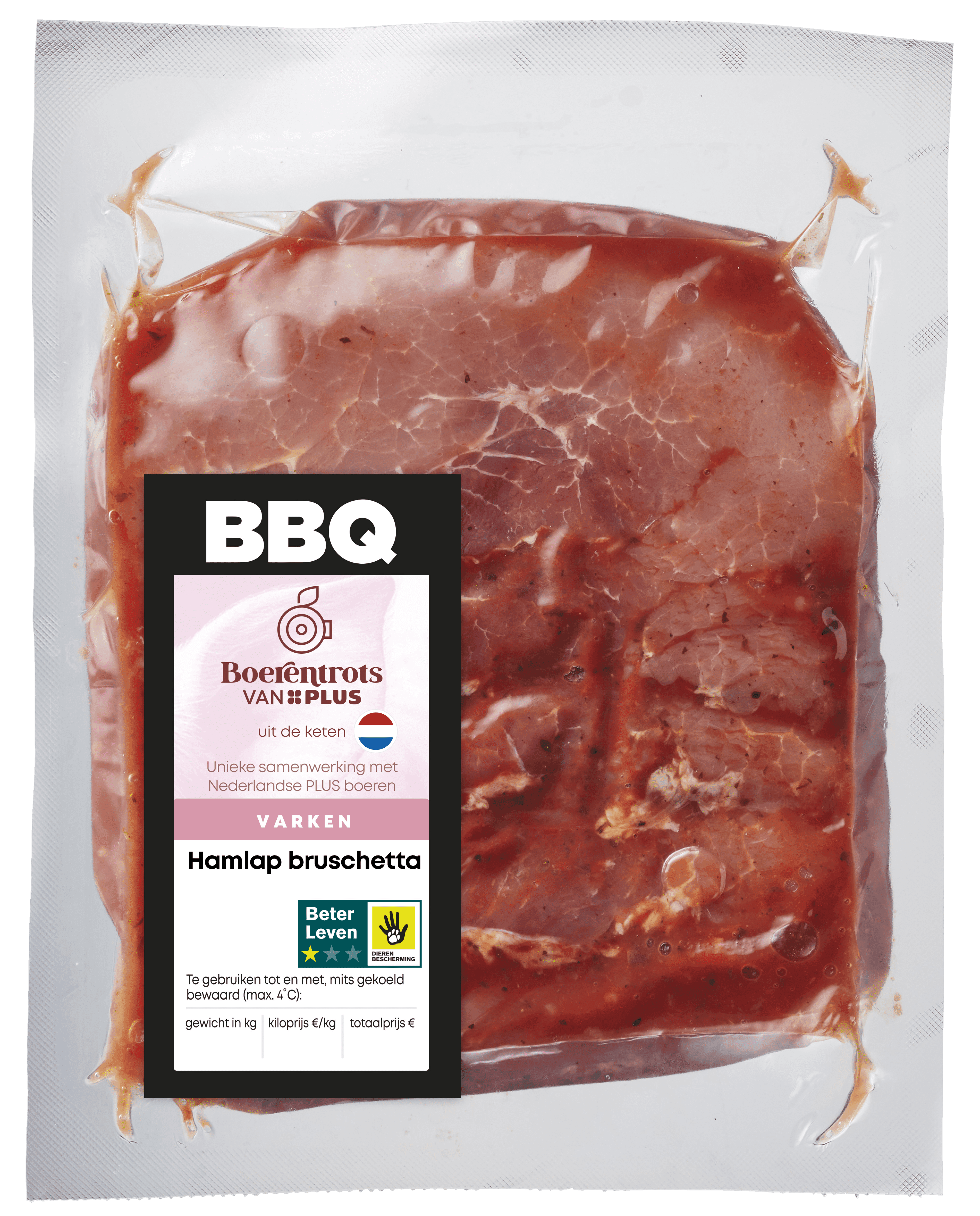 PLUS Boerentrots Hamlap Bruschetta