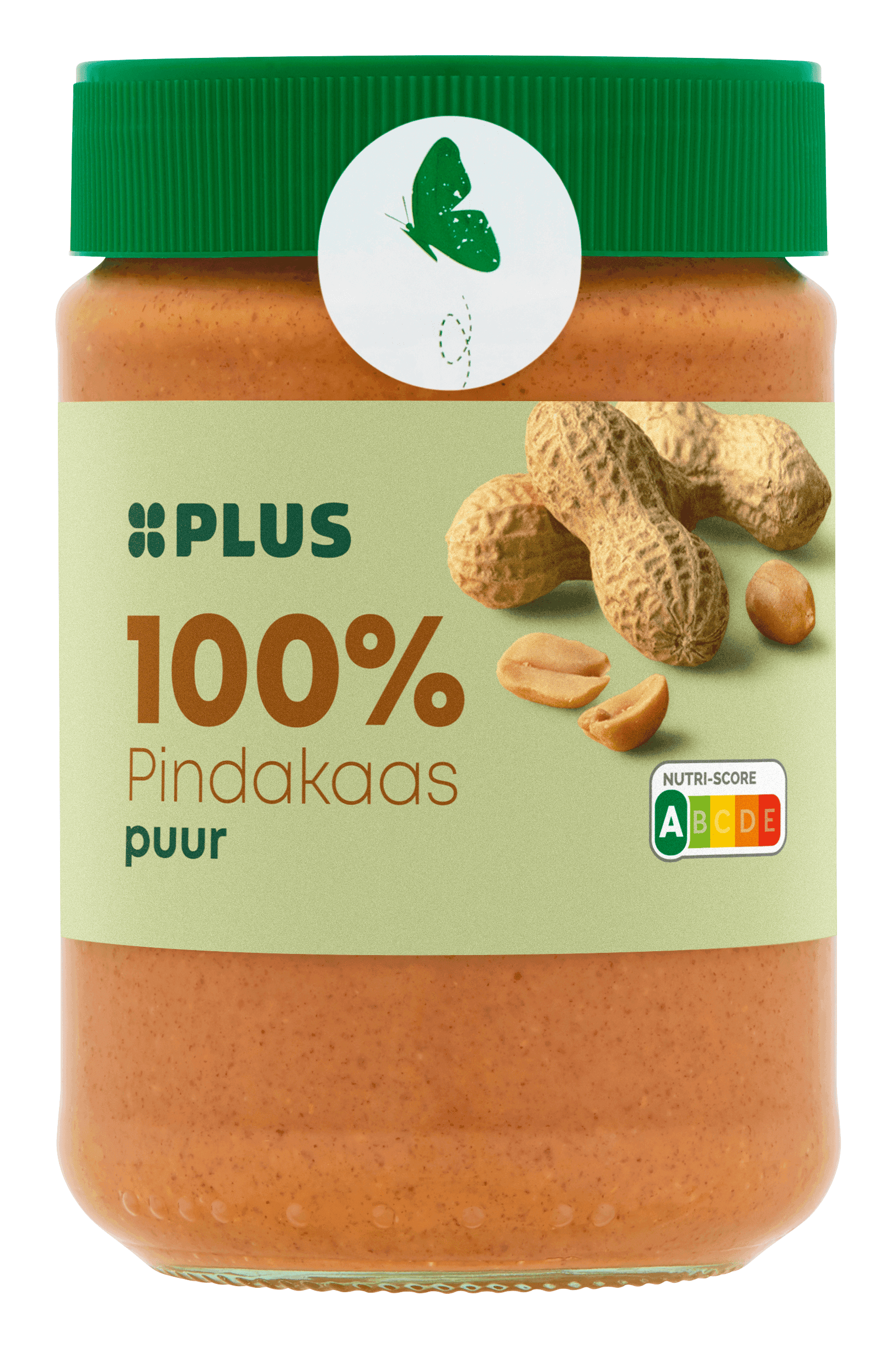 PLUS 100% pindakaas