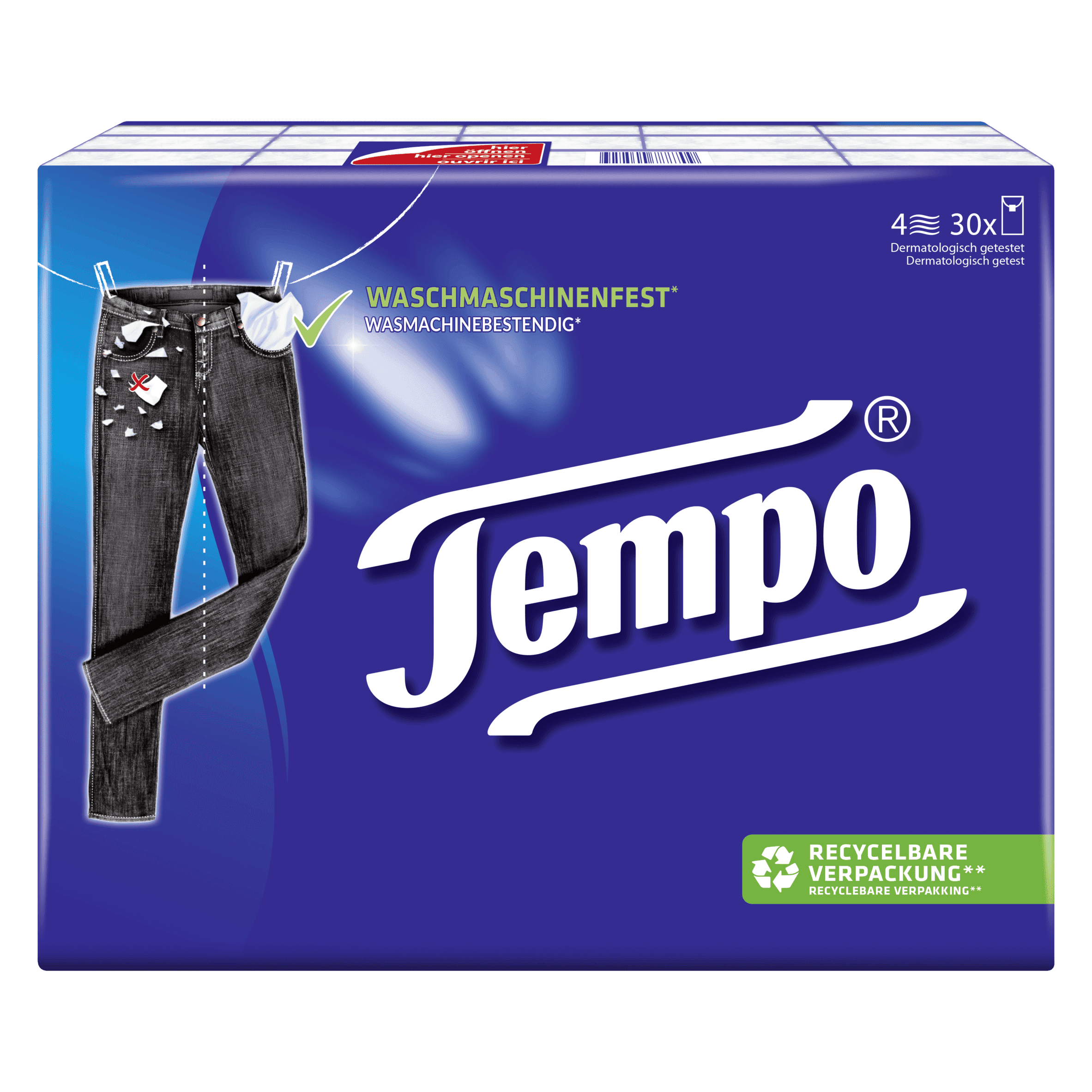 Tempo Zakdoek original