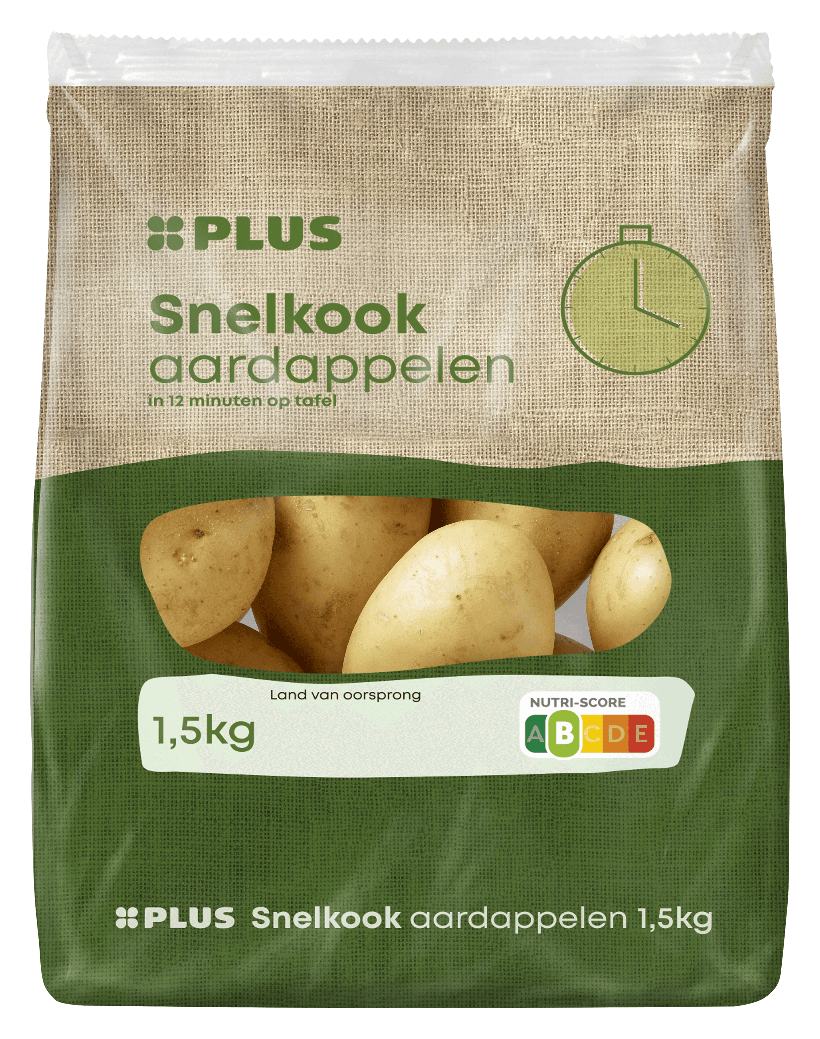PLUS Snelkookaardappelen