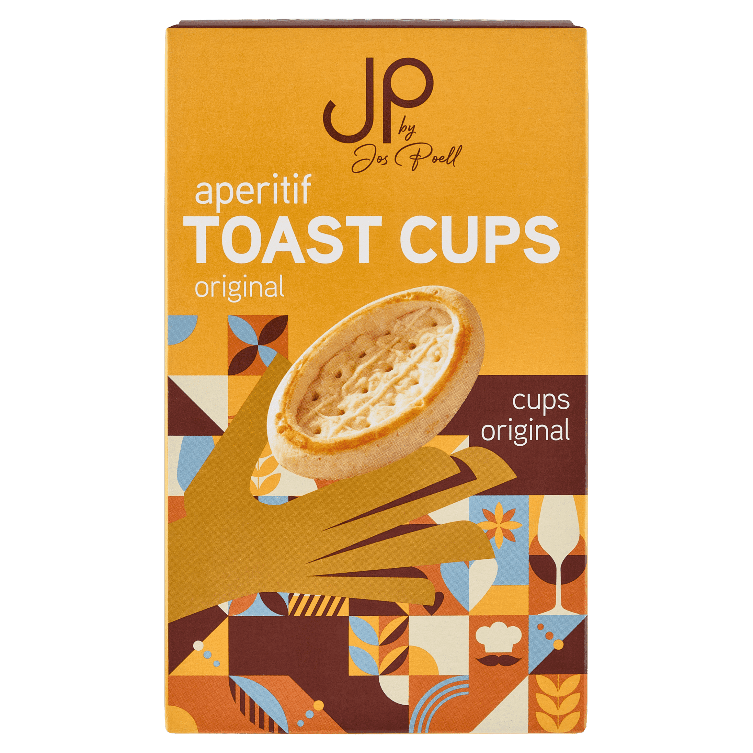 Jos Poell Aperitif Toast Cups
