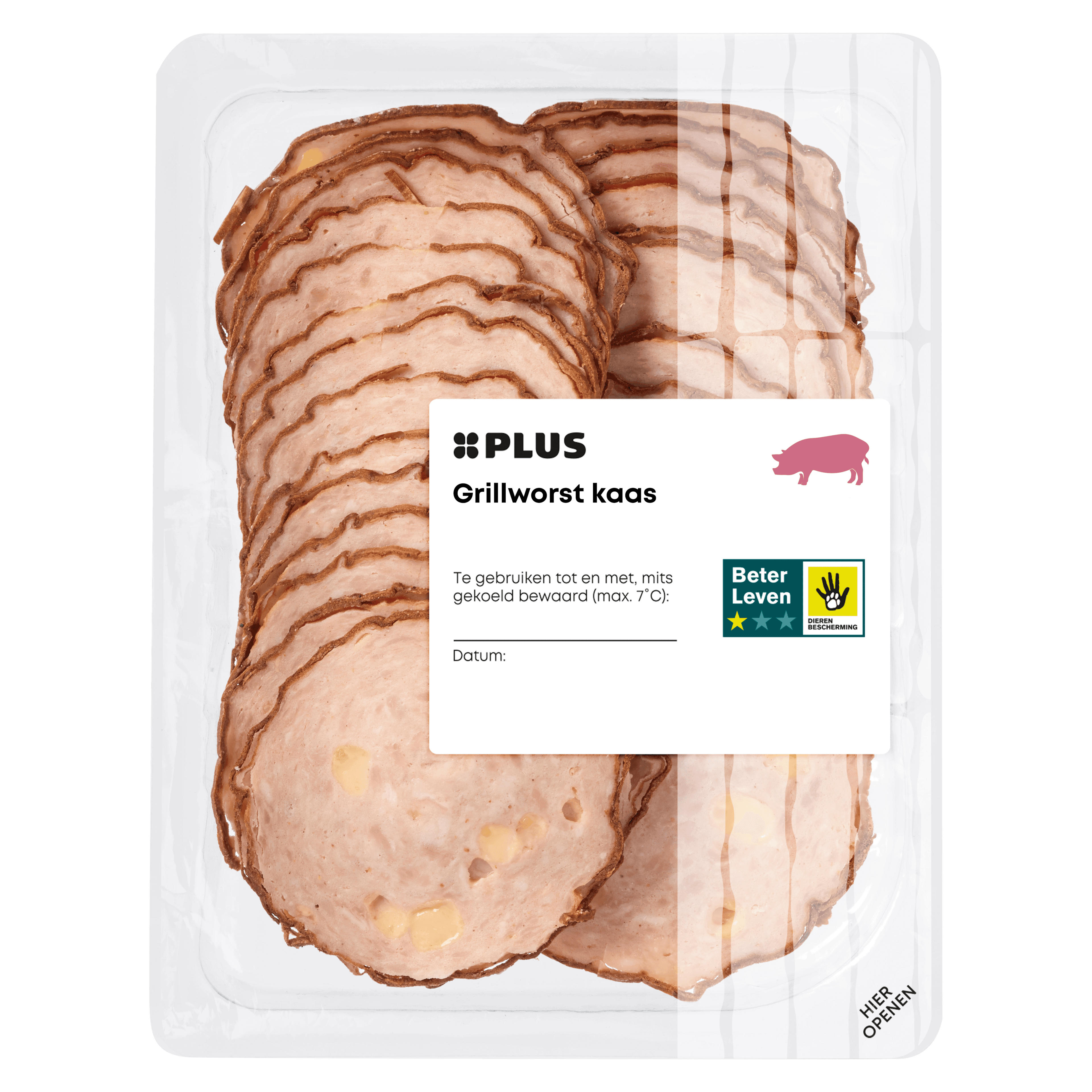 PLUS Grillworst kaas