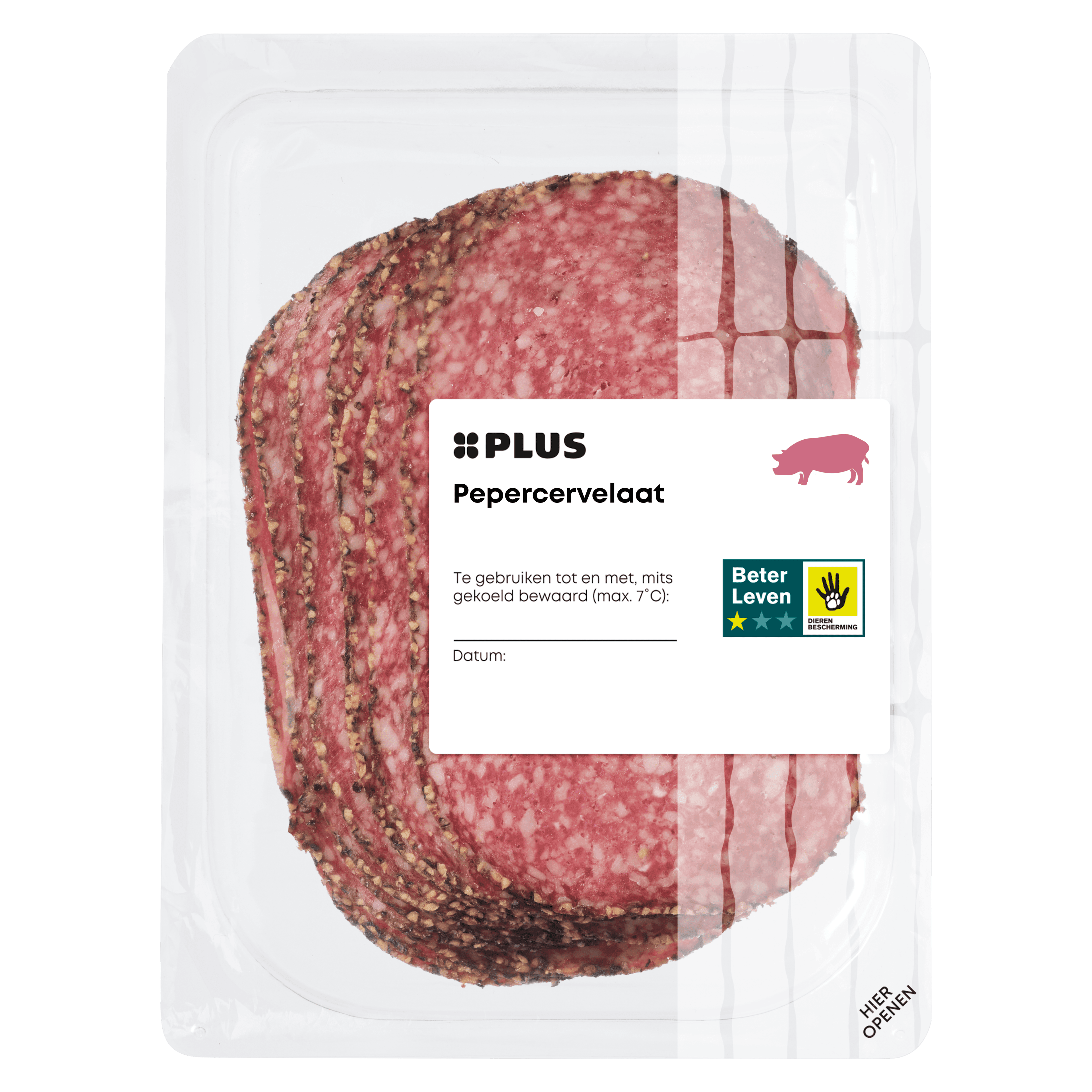 PLUS Pepercervelaat