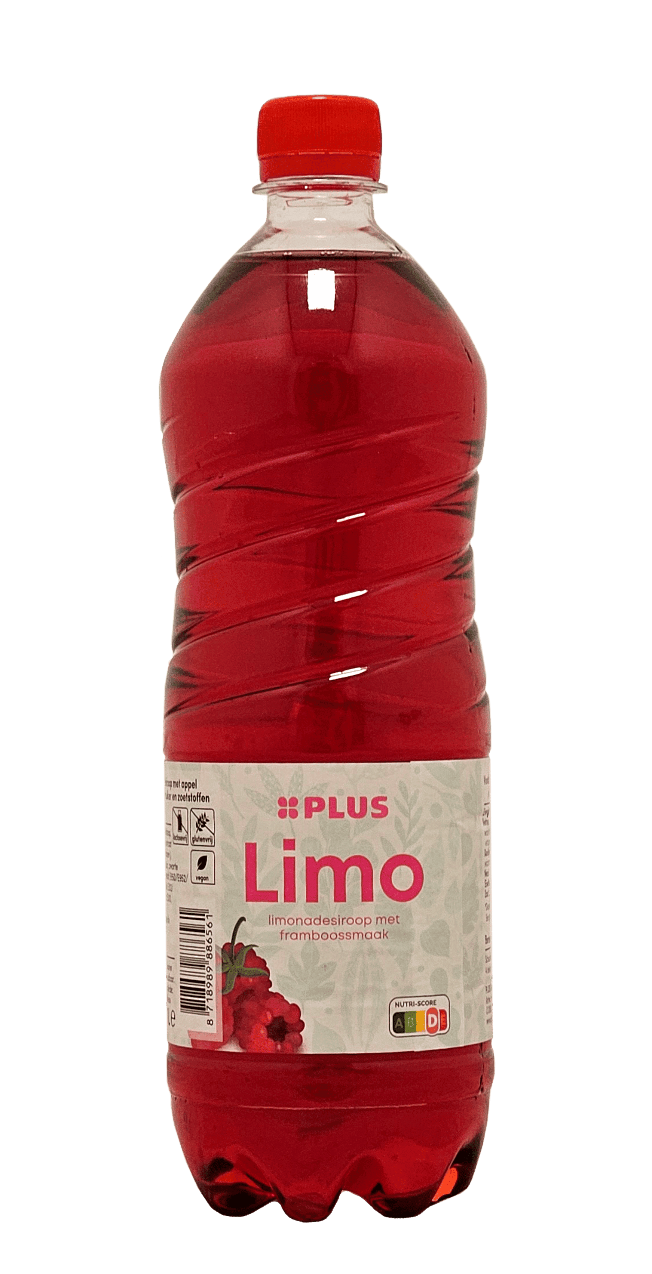 PLUS Limonadesiroop Framboos