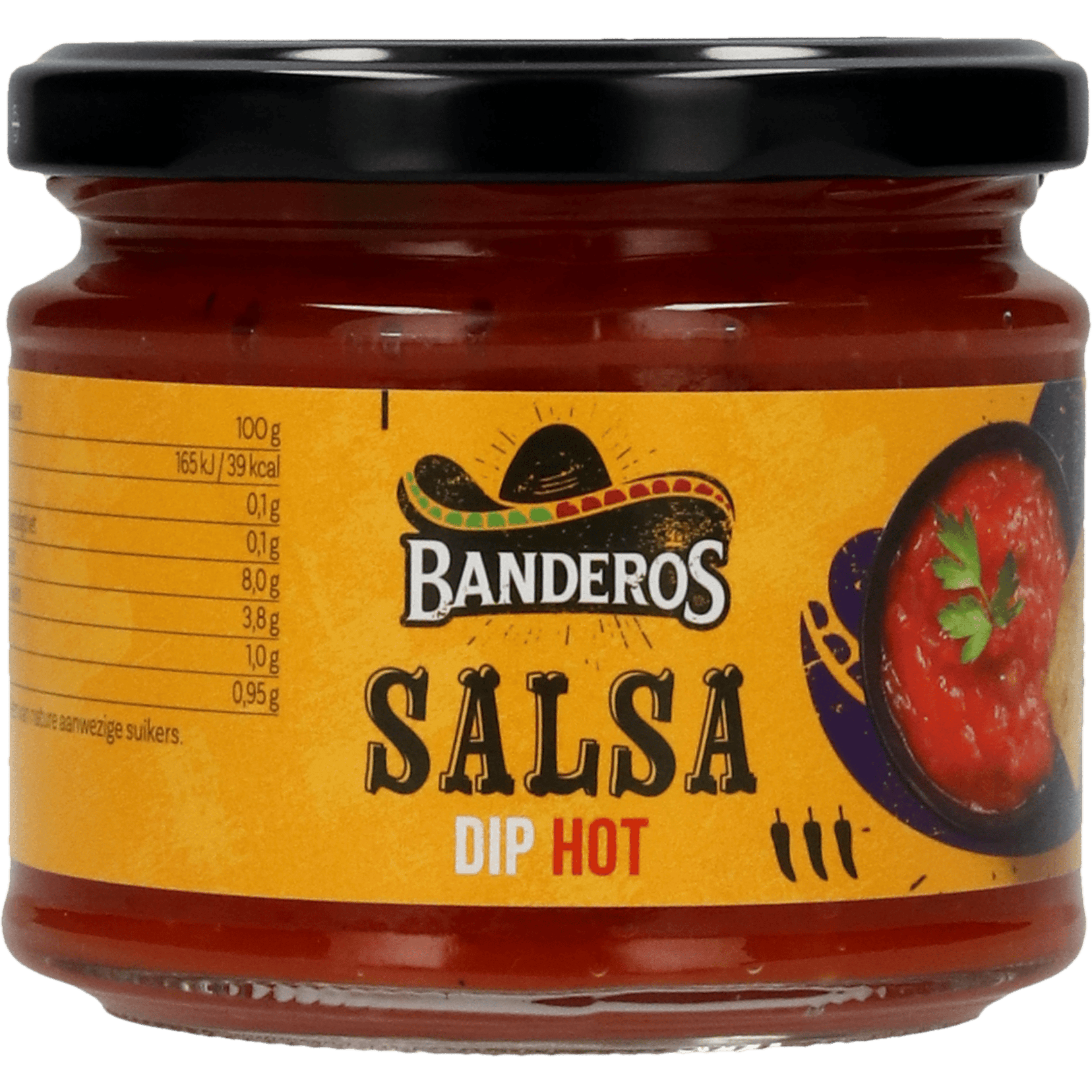 Banderos Salsa dip hot