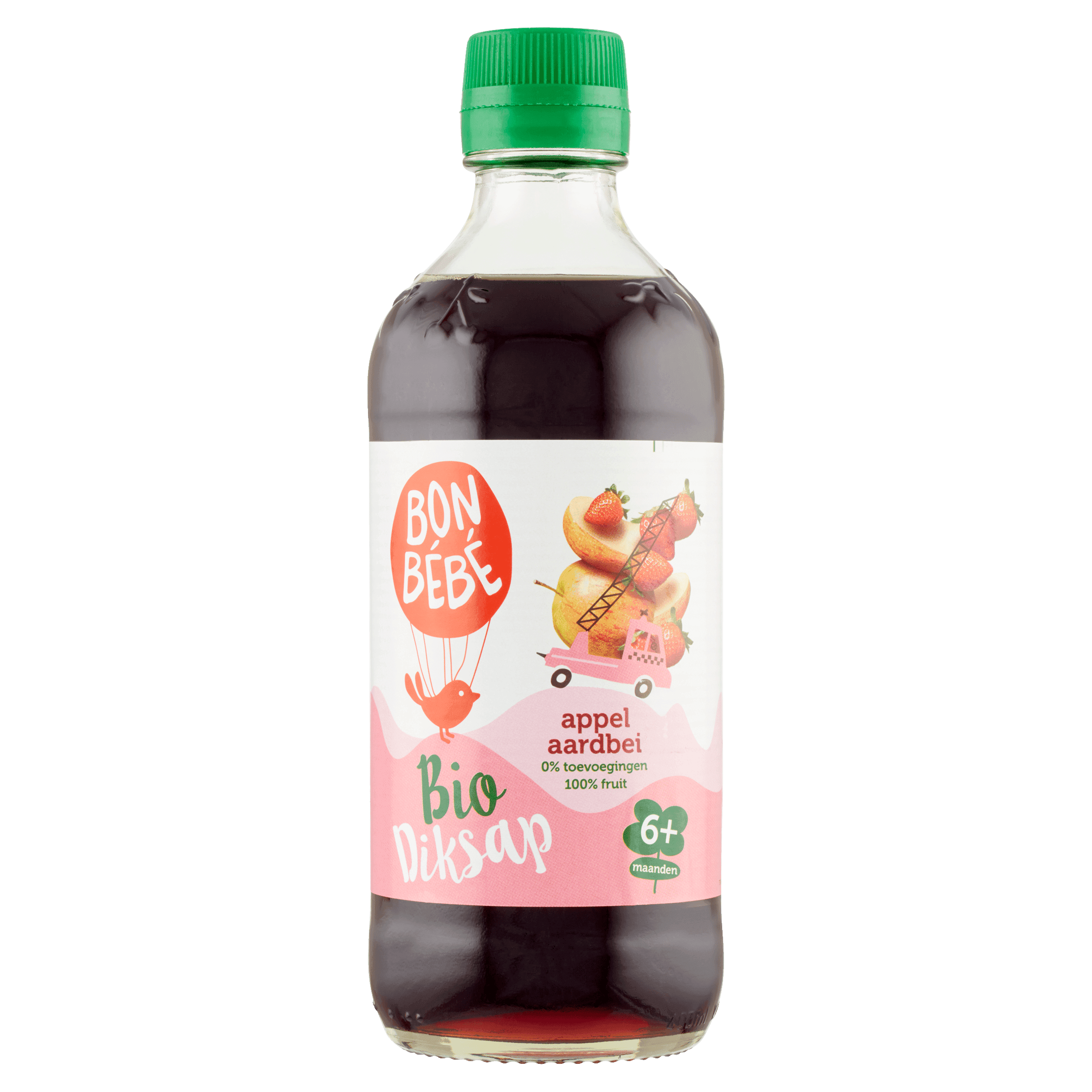 Bonbebe Diksap appel aardbei bio