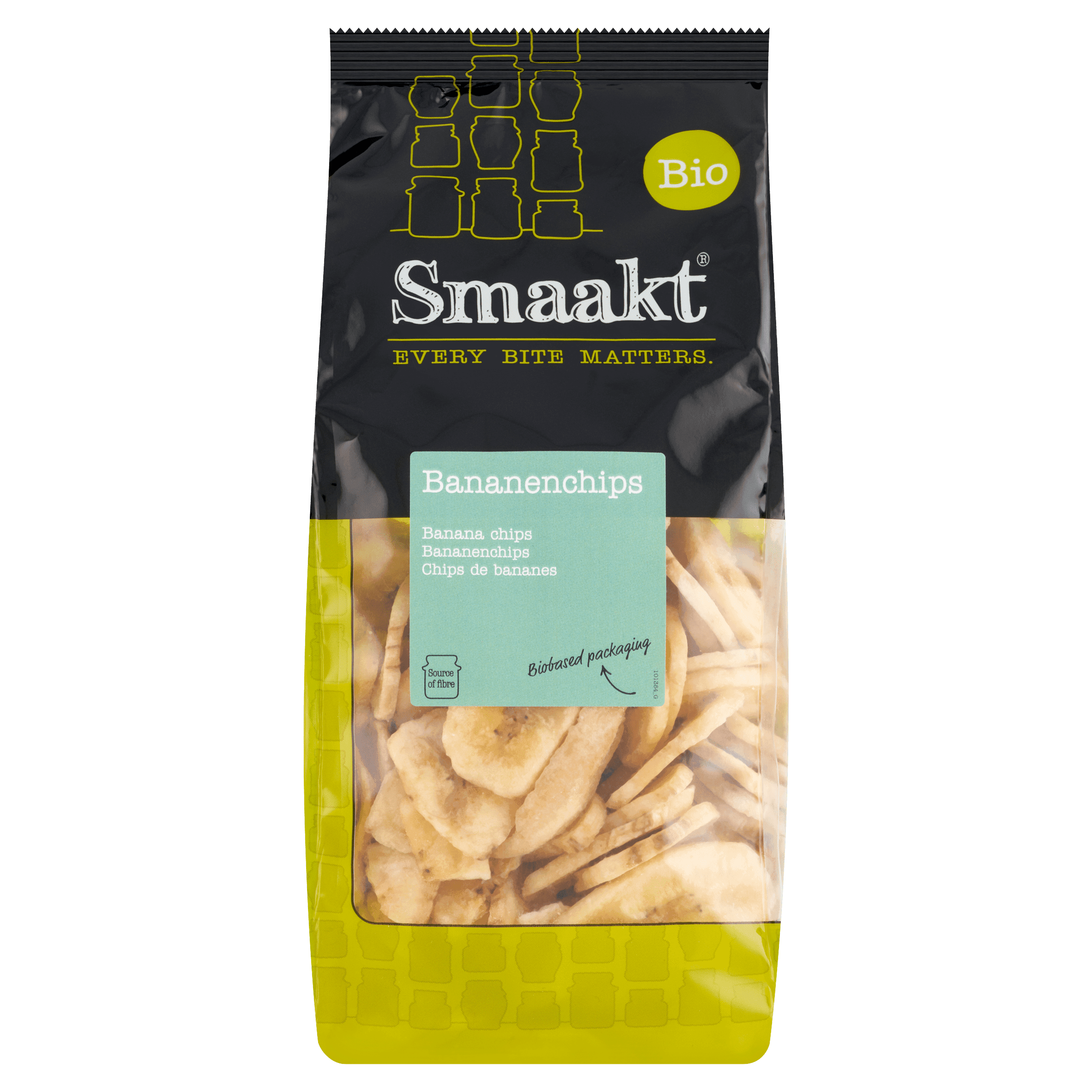 Smaakt Bananenchips biologisch