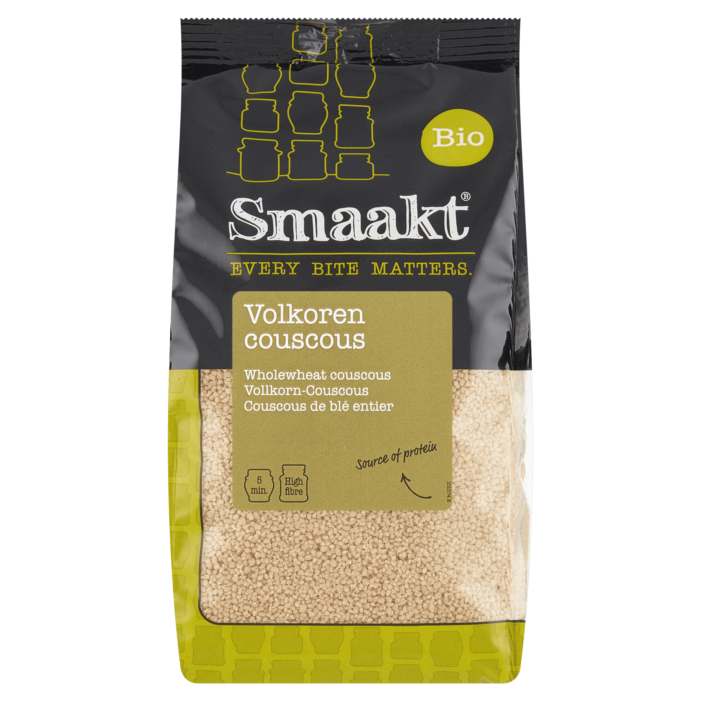 Smaakt Volkoren Couscous bio