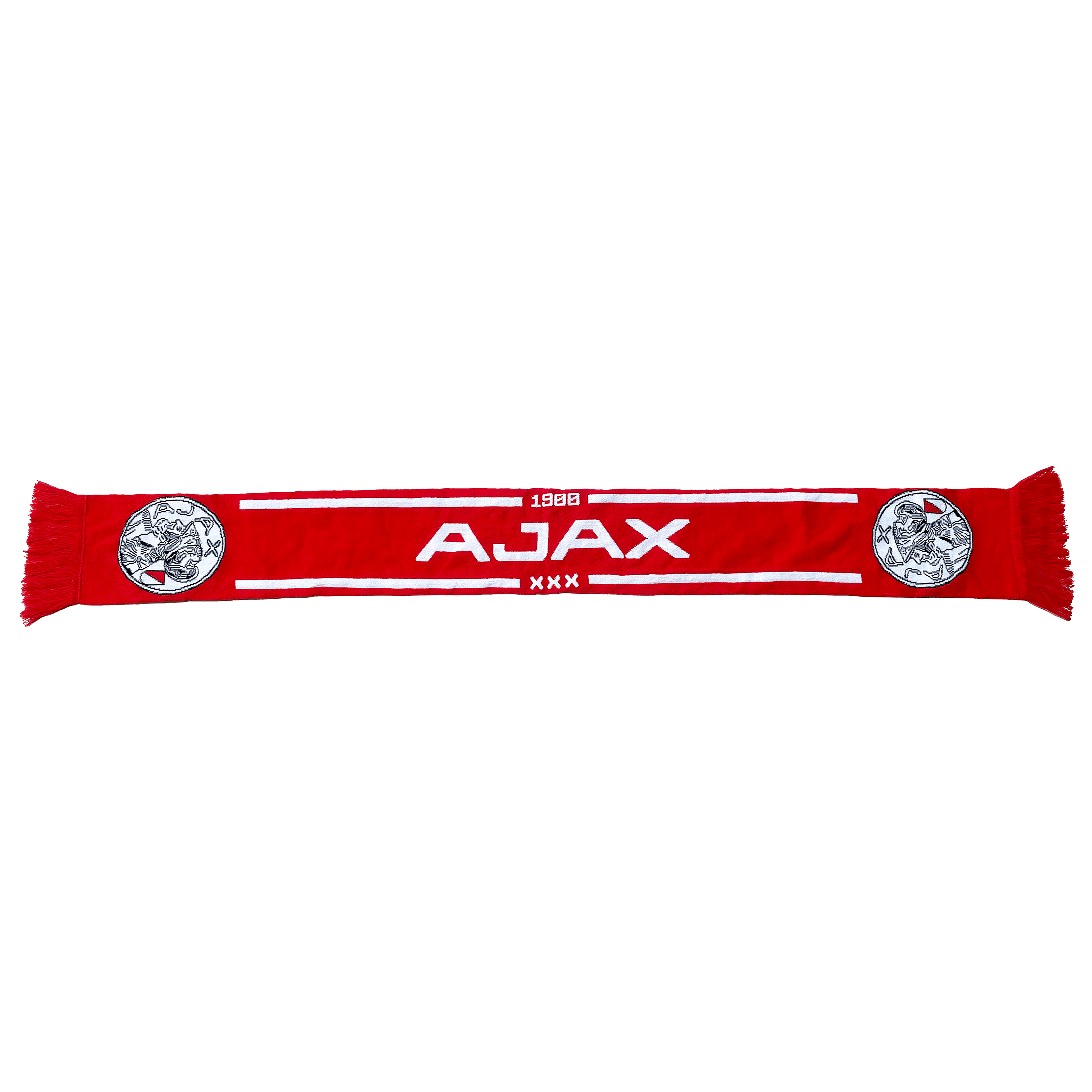 Neutraal Fan sjaal 140 x 17 cm Acrylic Ajax
