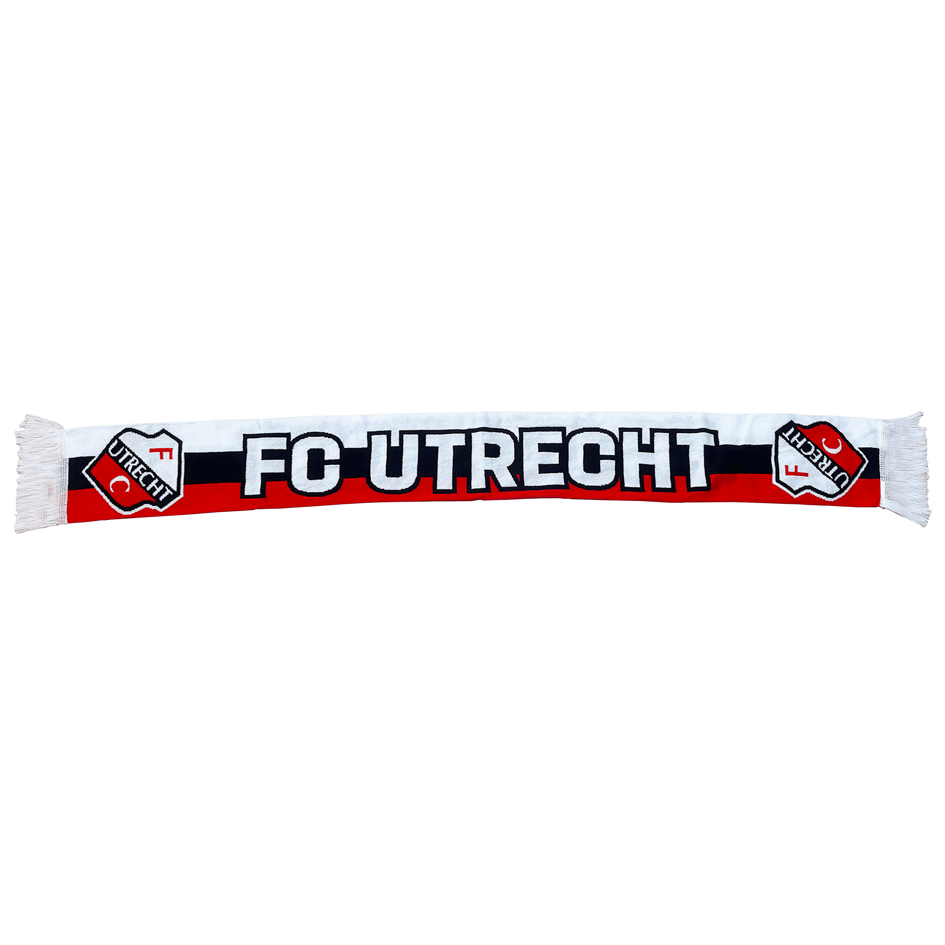 Neutraal Fan sjaal 140 x 17 cm FC Utrecht