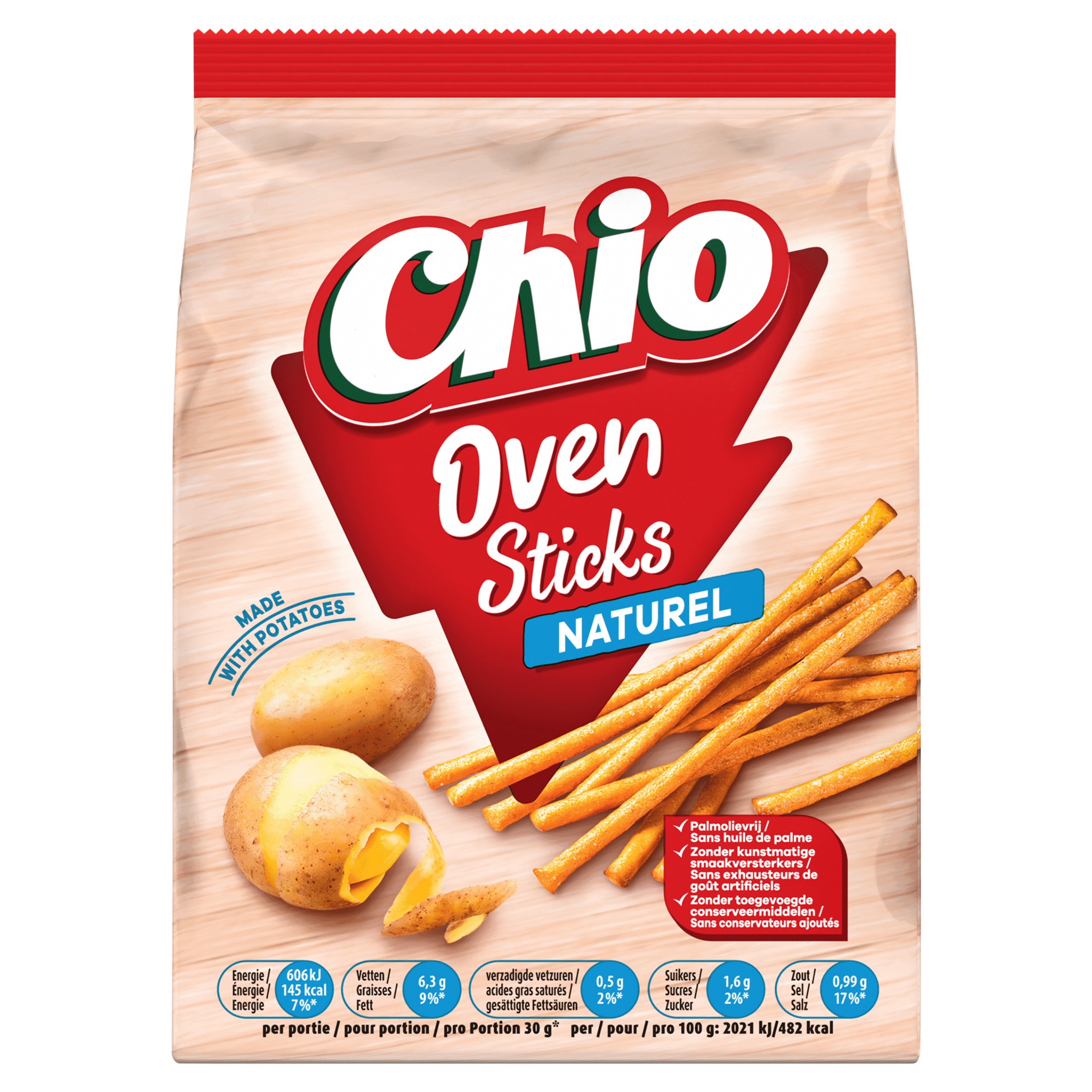 Chio Oven sticks naturel