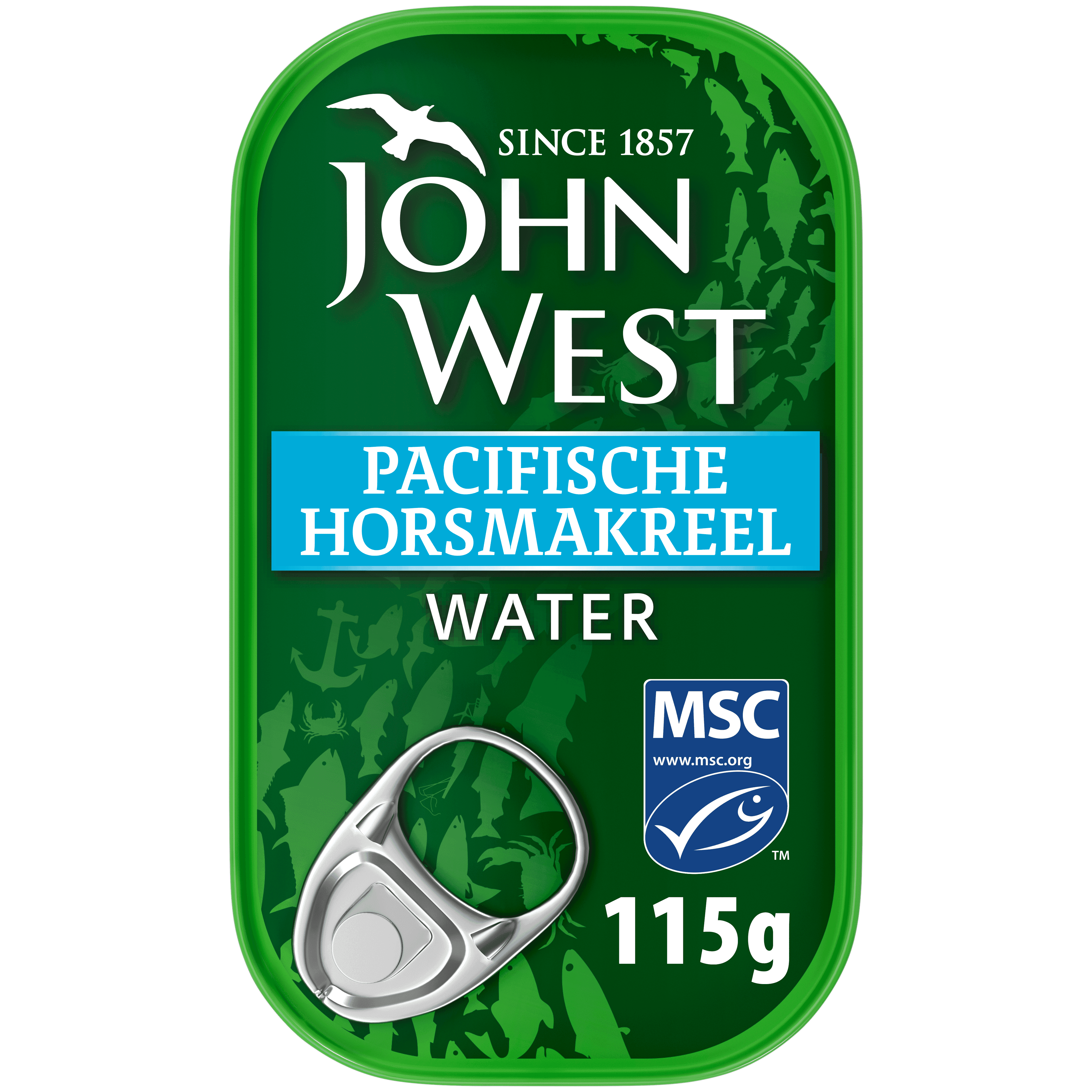 John West Makreel water MSC