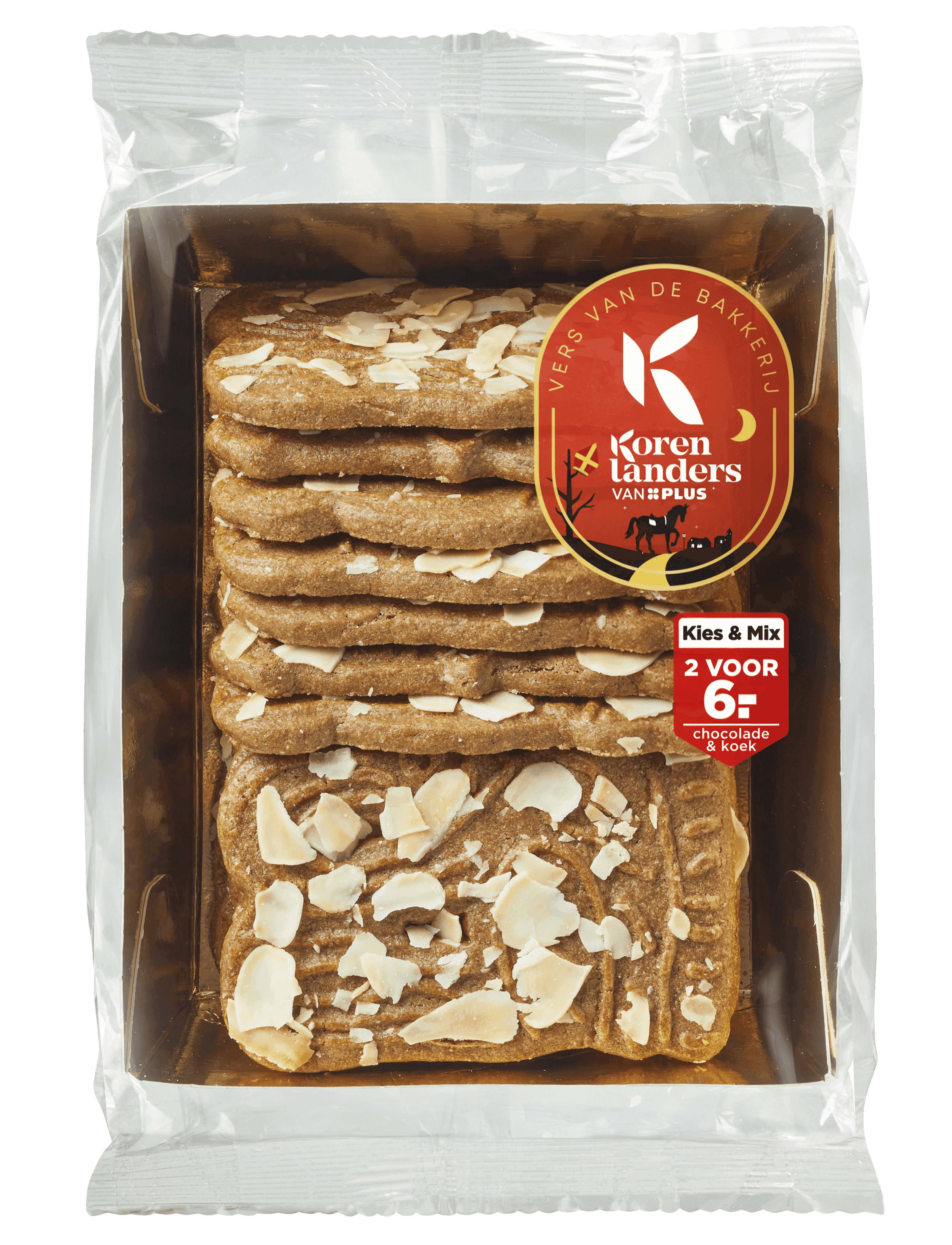 PLUS Korenlanders Amandelspeculaasjes