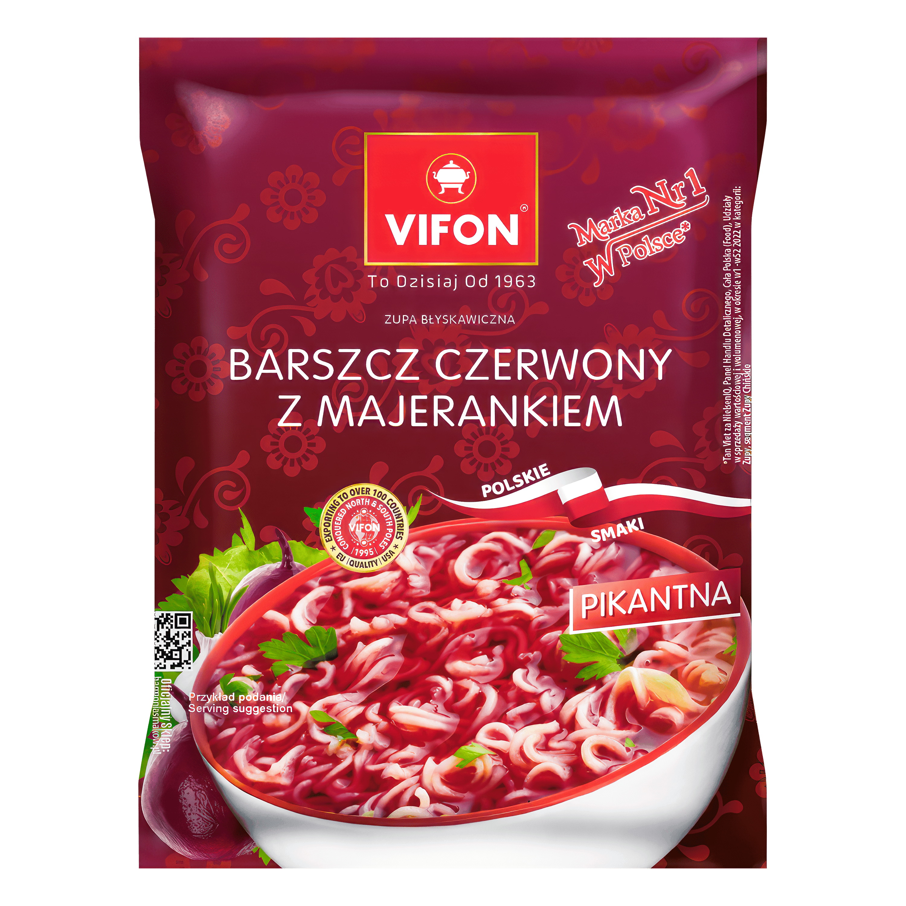 Vifon noedels rode bieten
