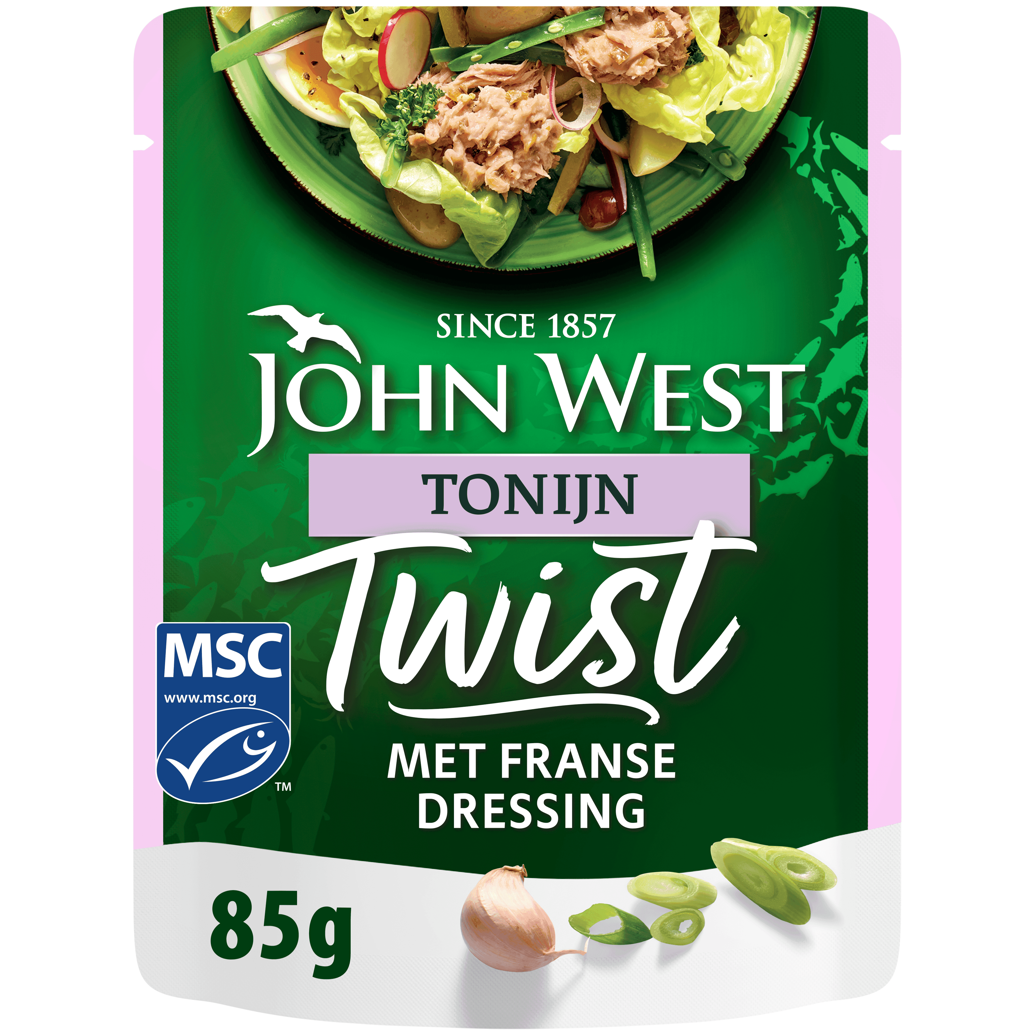 John West Twist MSC Tuna French Dressing 20x85g