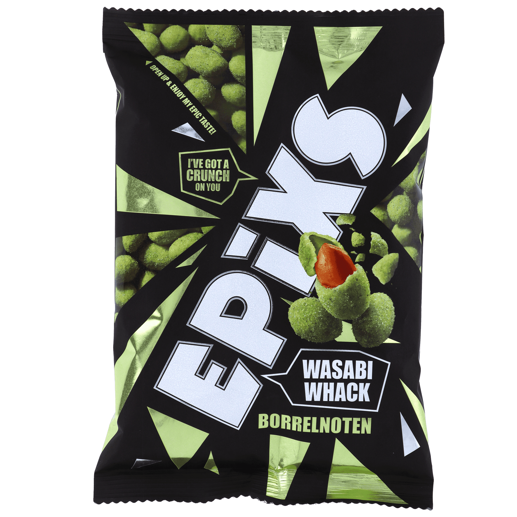 Epixs borrelnoten wasabi