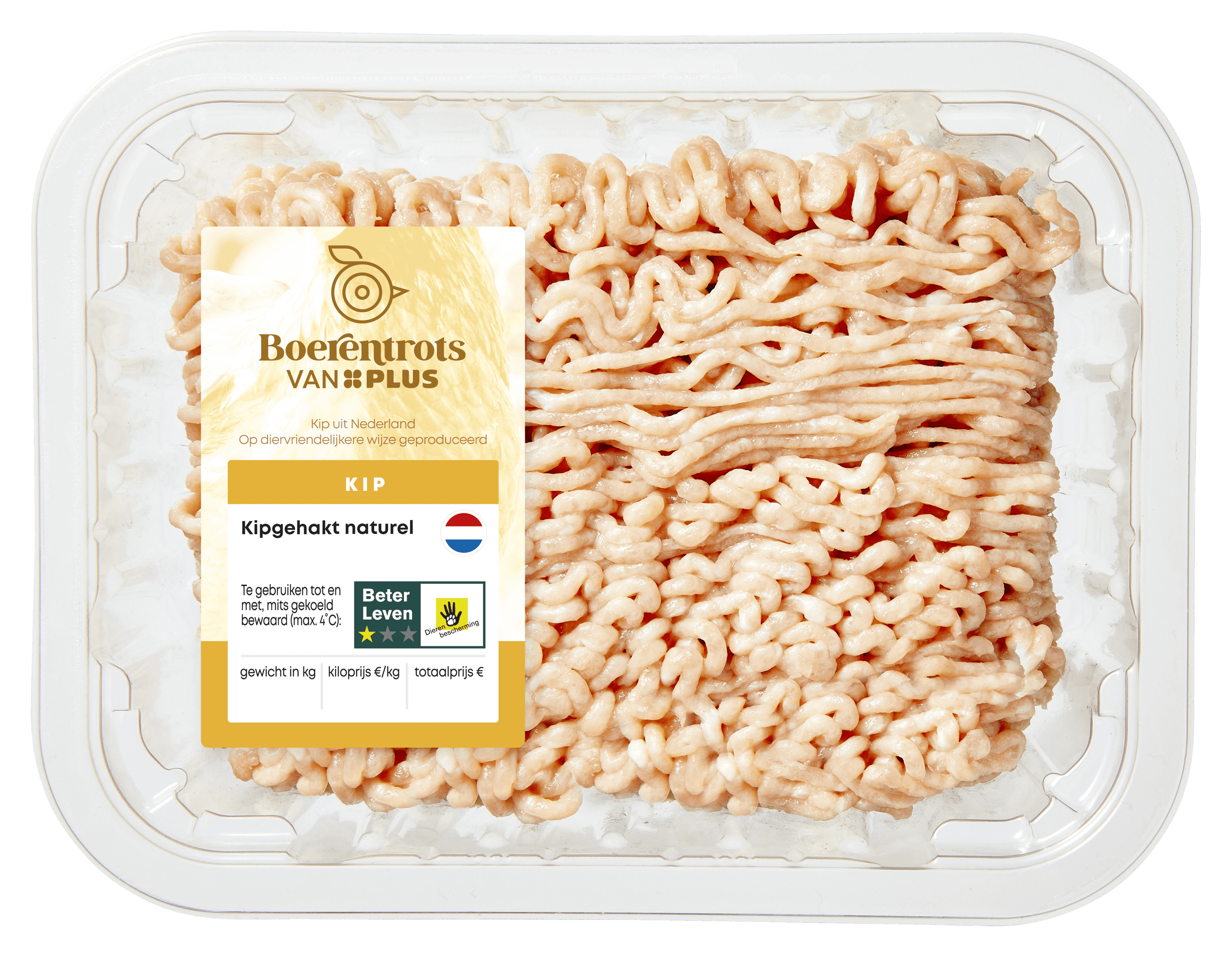 PLUS Boerentrots Kipgehakt naturel