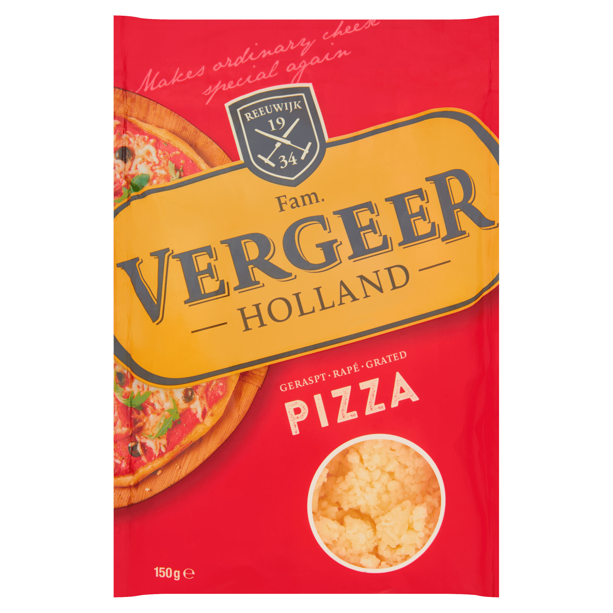 Vergeer Geraspte pizza kaas