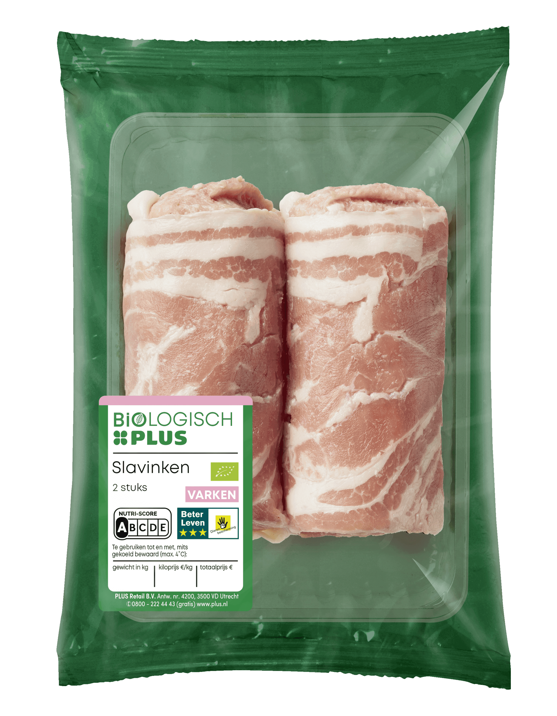 Biologisch PLUS Slavinken 2 stuks