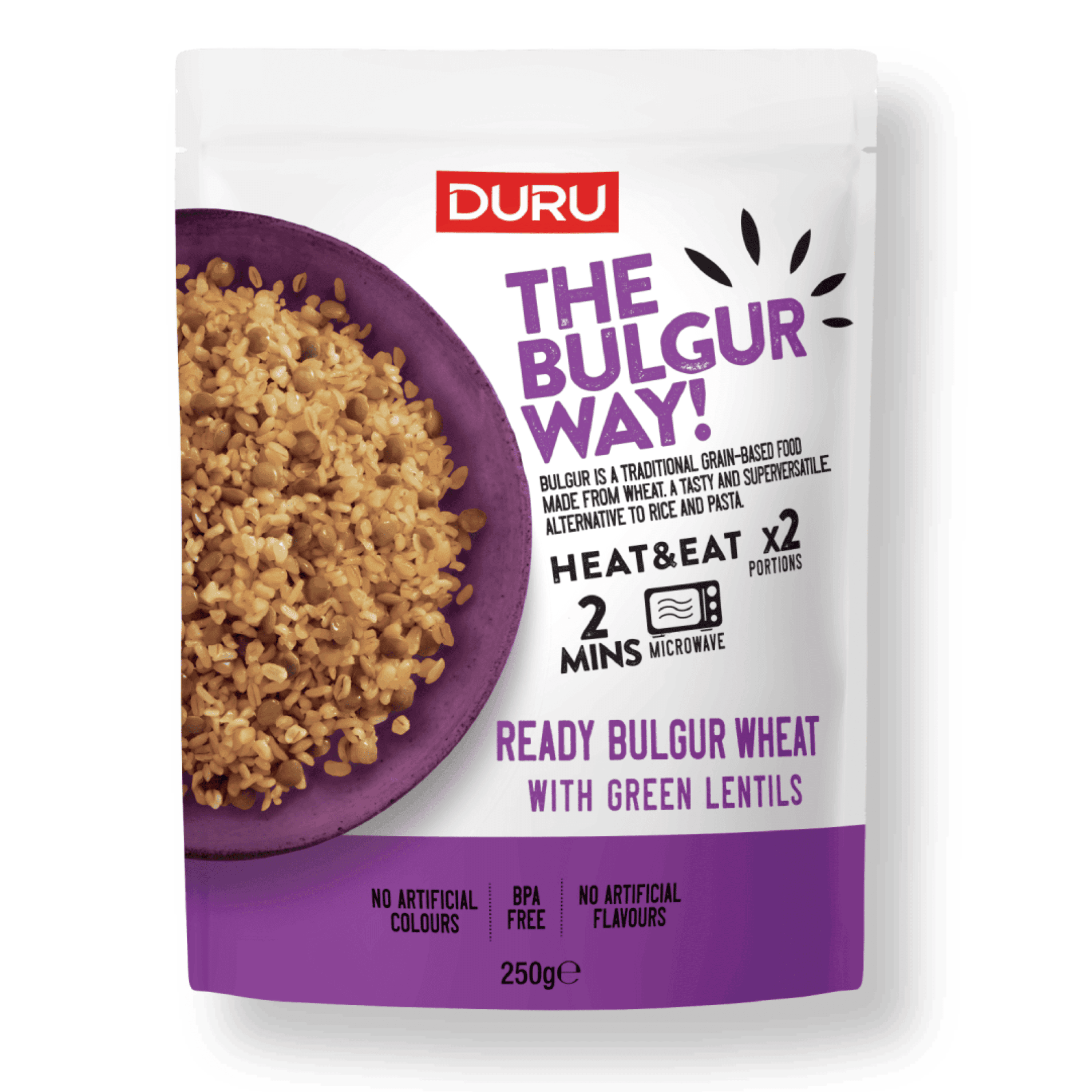 Duru Bulgur met linzen