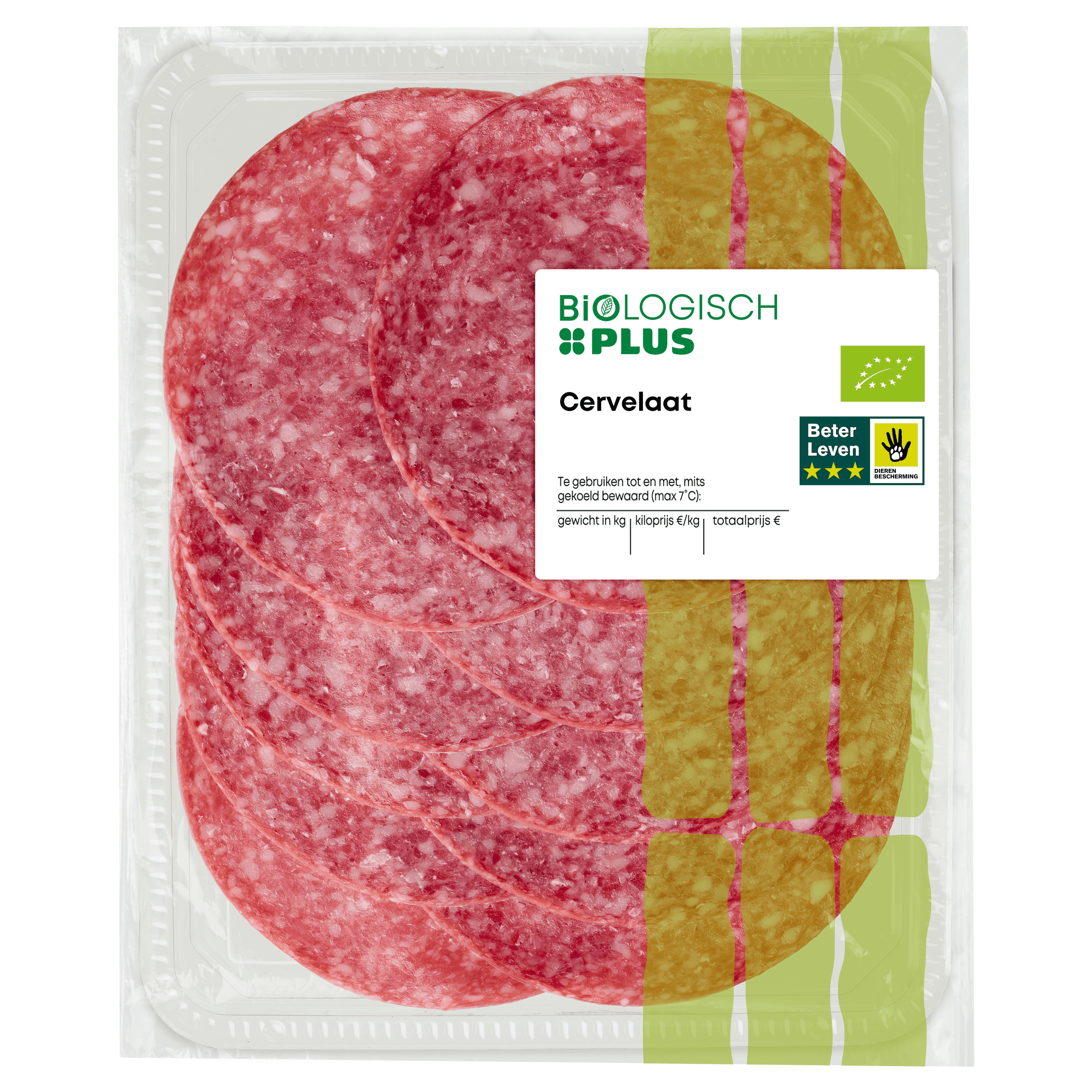 Biologisch PLUS Cervelaat