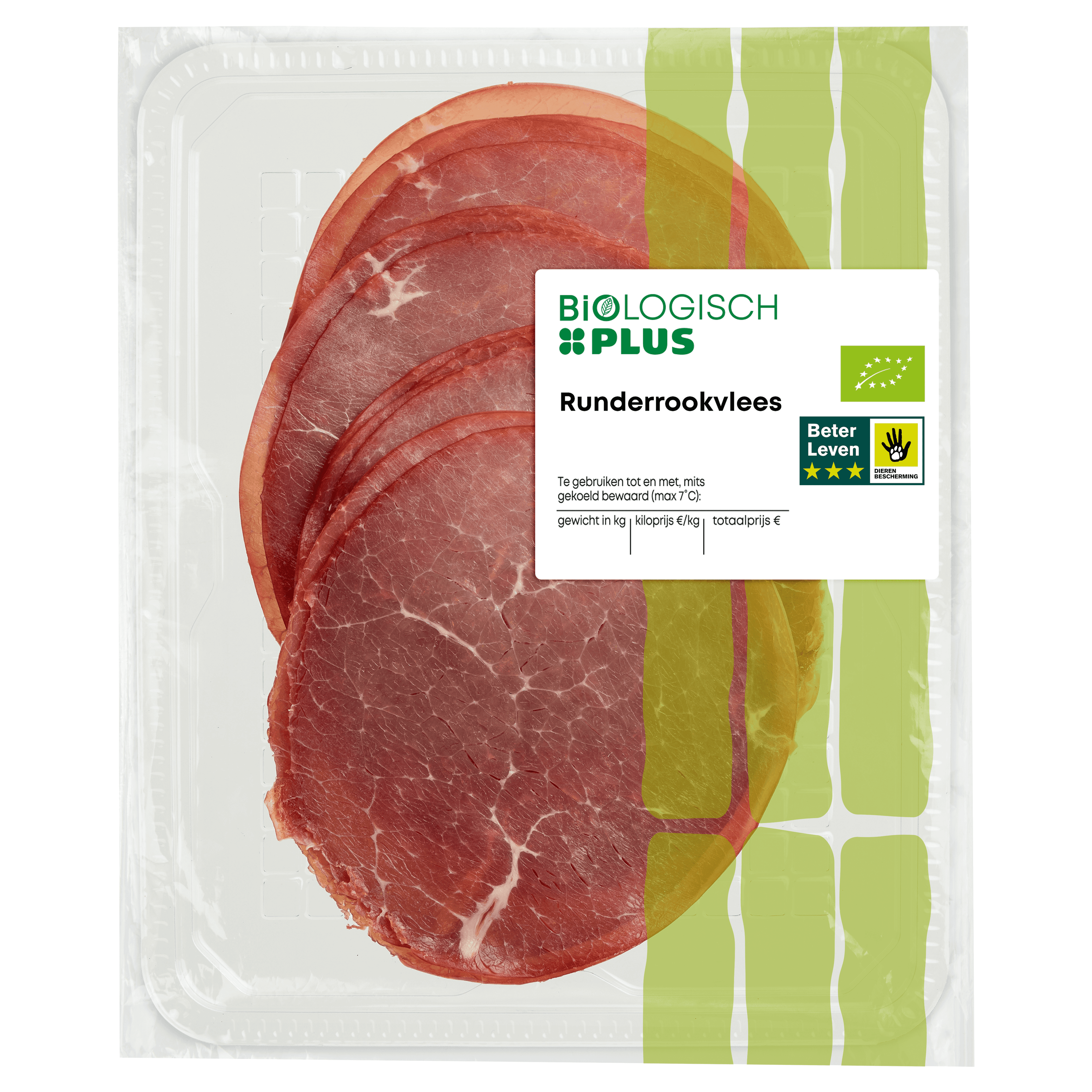 Biologisch PLUS Runderrookvlees