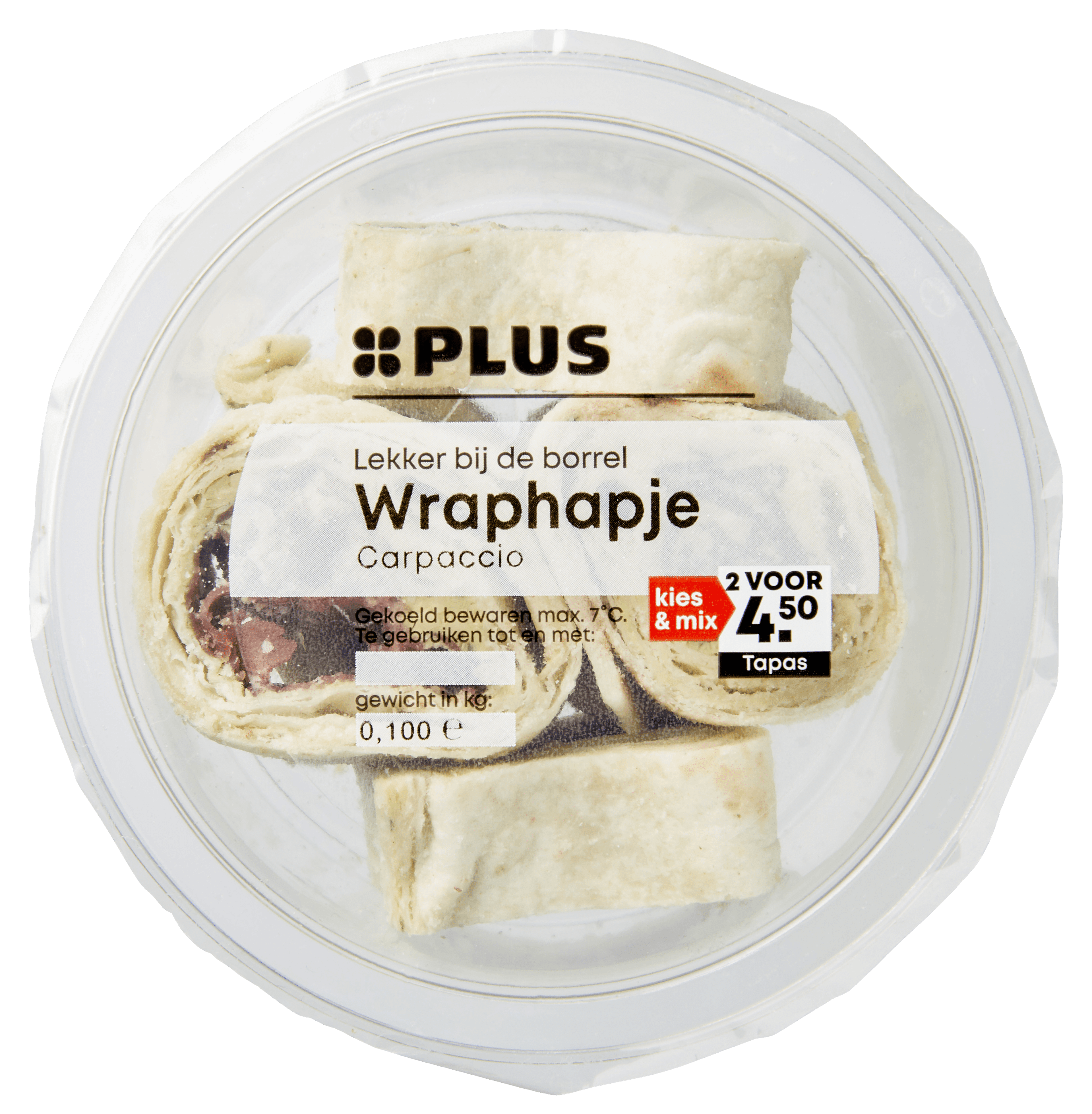 PLUS Wraphapje Carpaccio