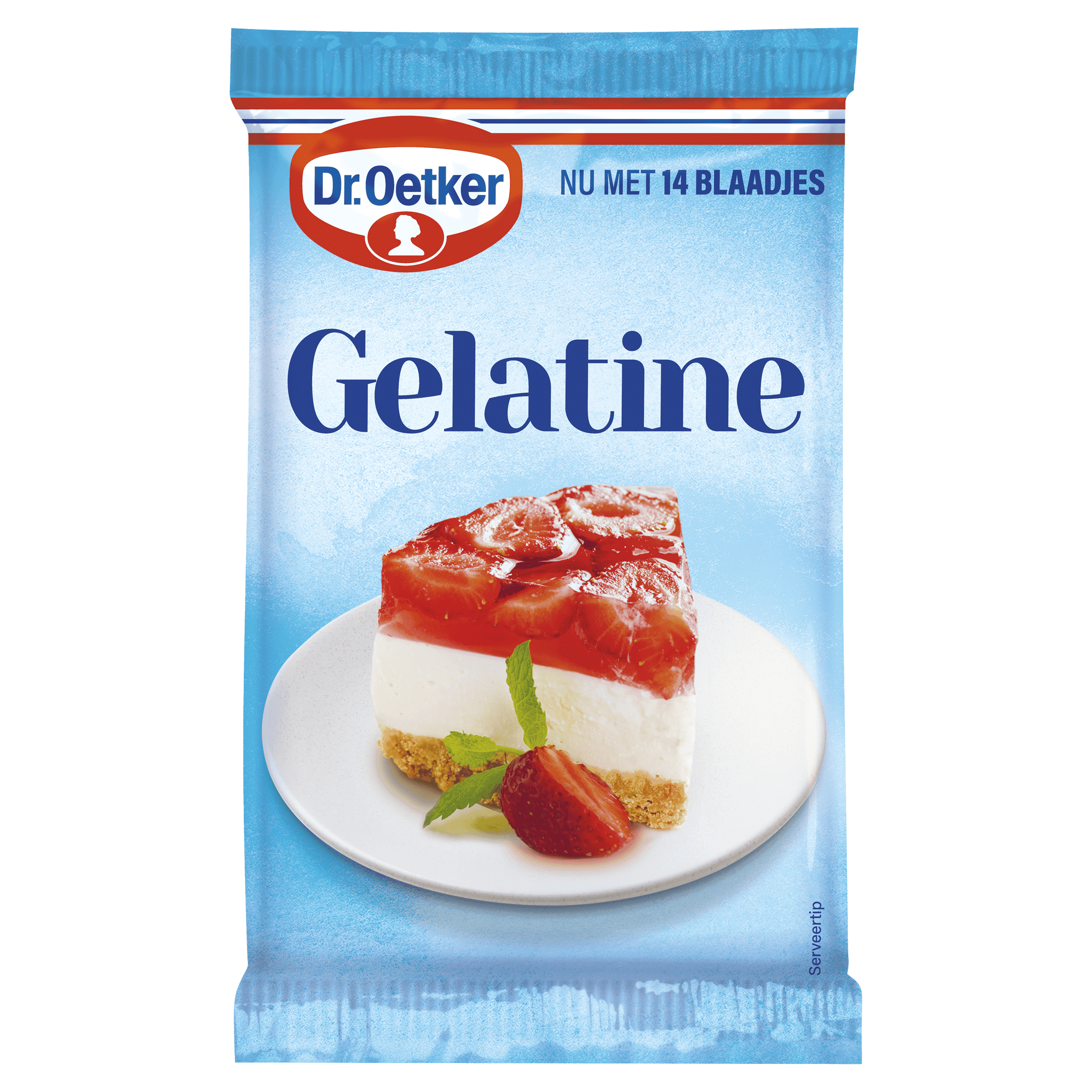 Dr. Oetker Bladgelatine 14 blaadjes
