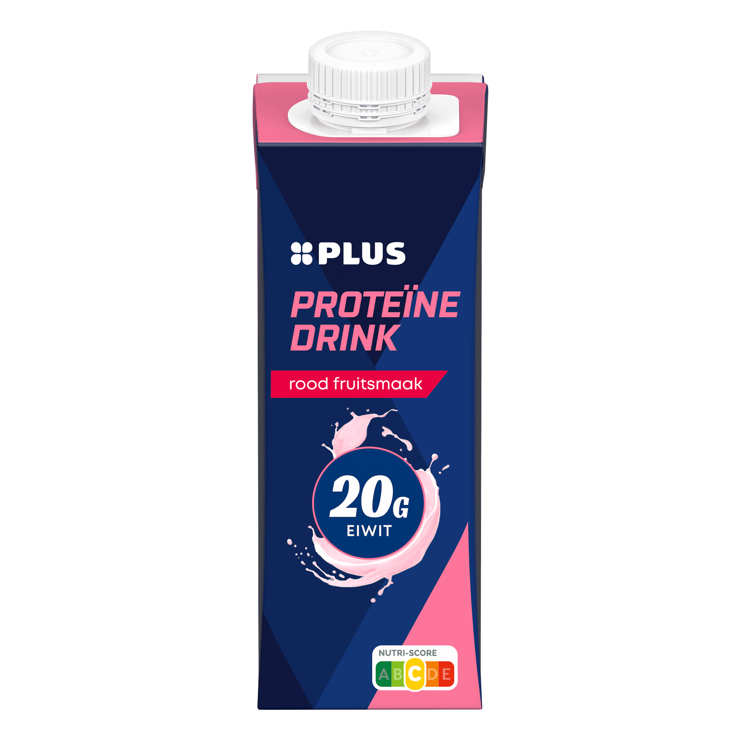 PLUS Proteïnedrink rood fruitsmaak