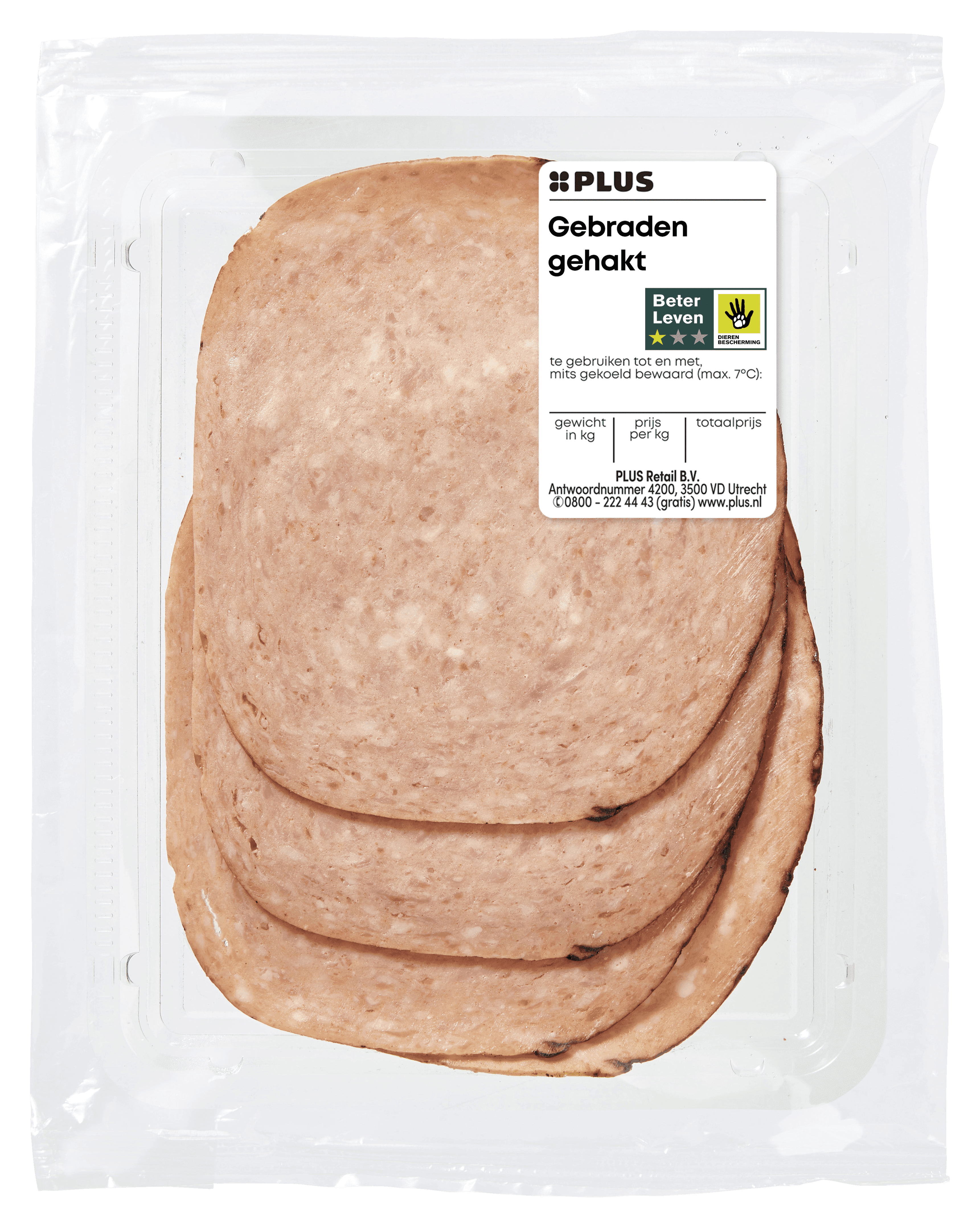 PLUS Gebraden gehakt