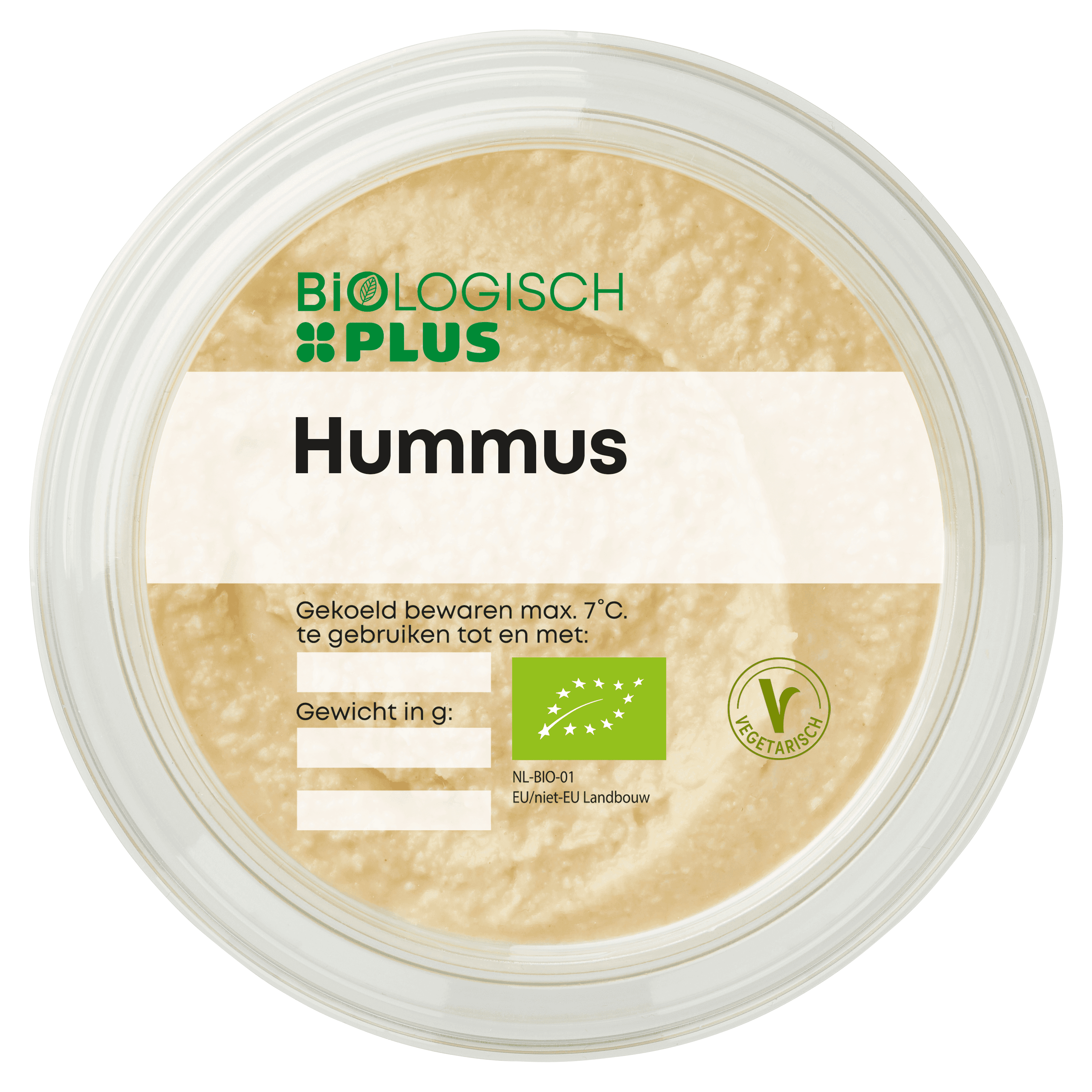 Biologisch PLUS Hummus