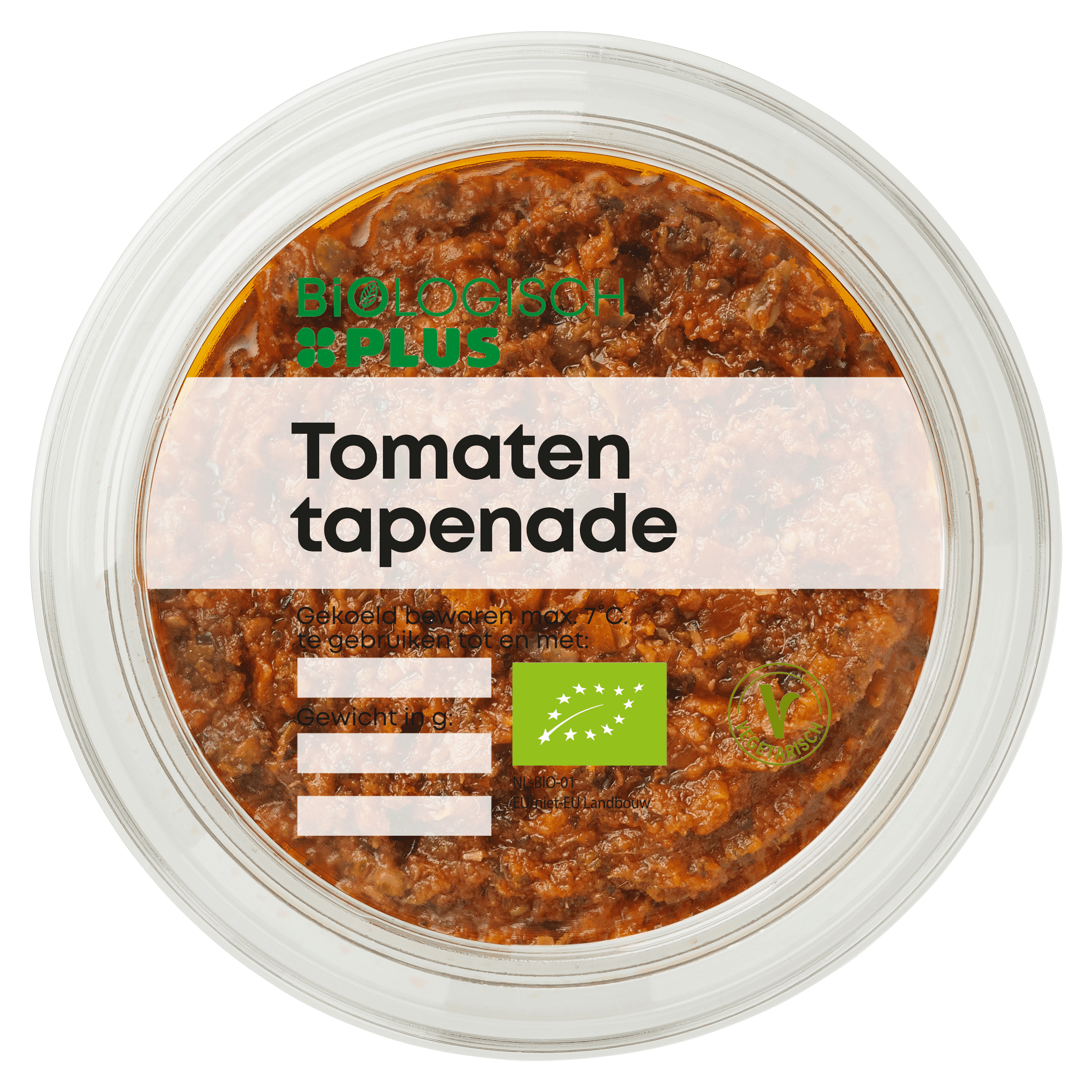 Biologisch PLUS Tomaten tapenade