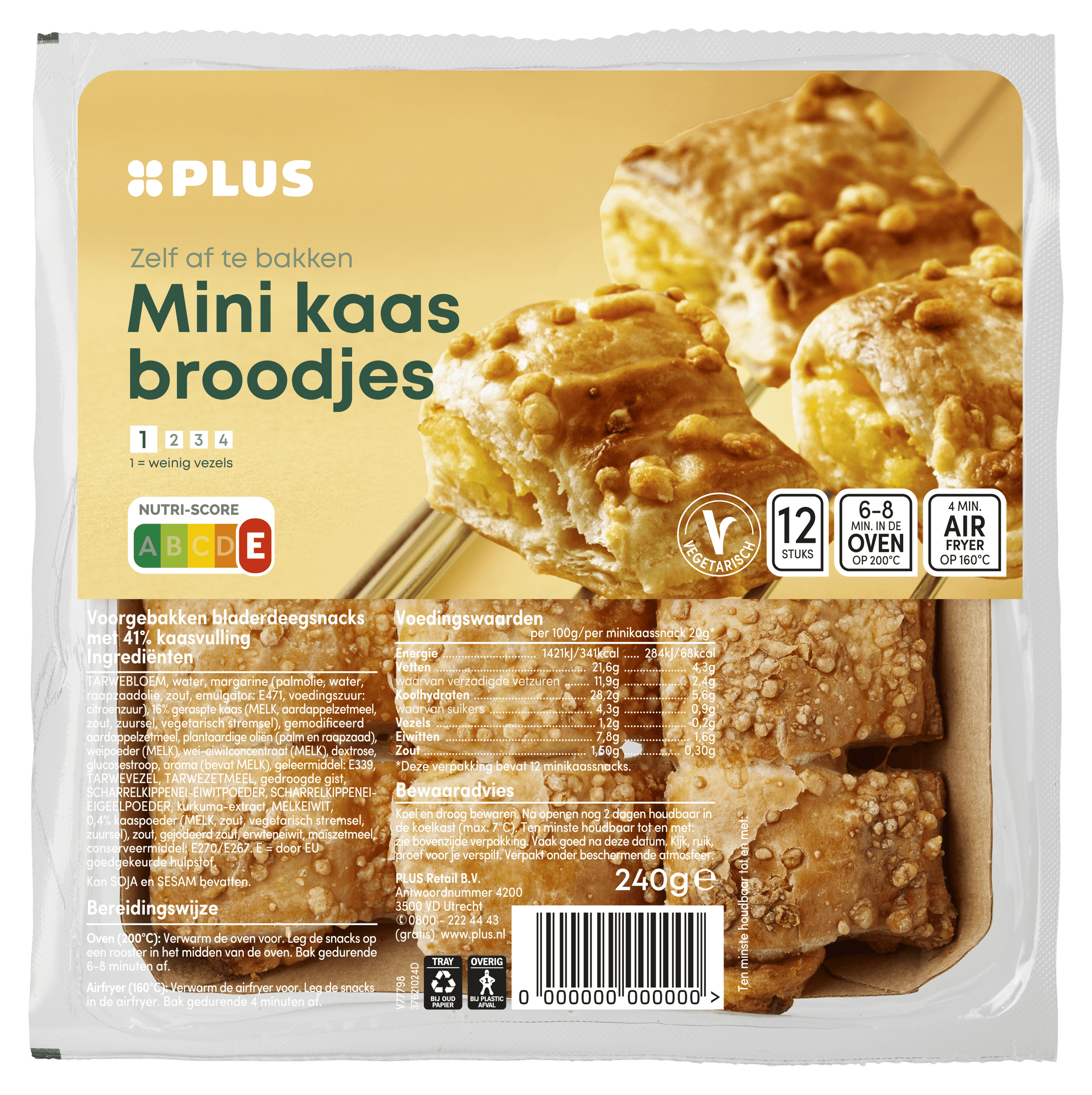 PLUS Mini kaasbroodjes