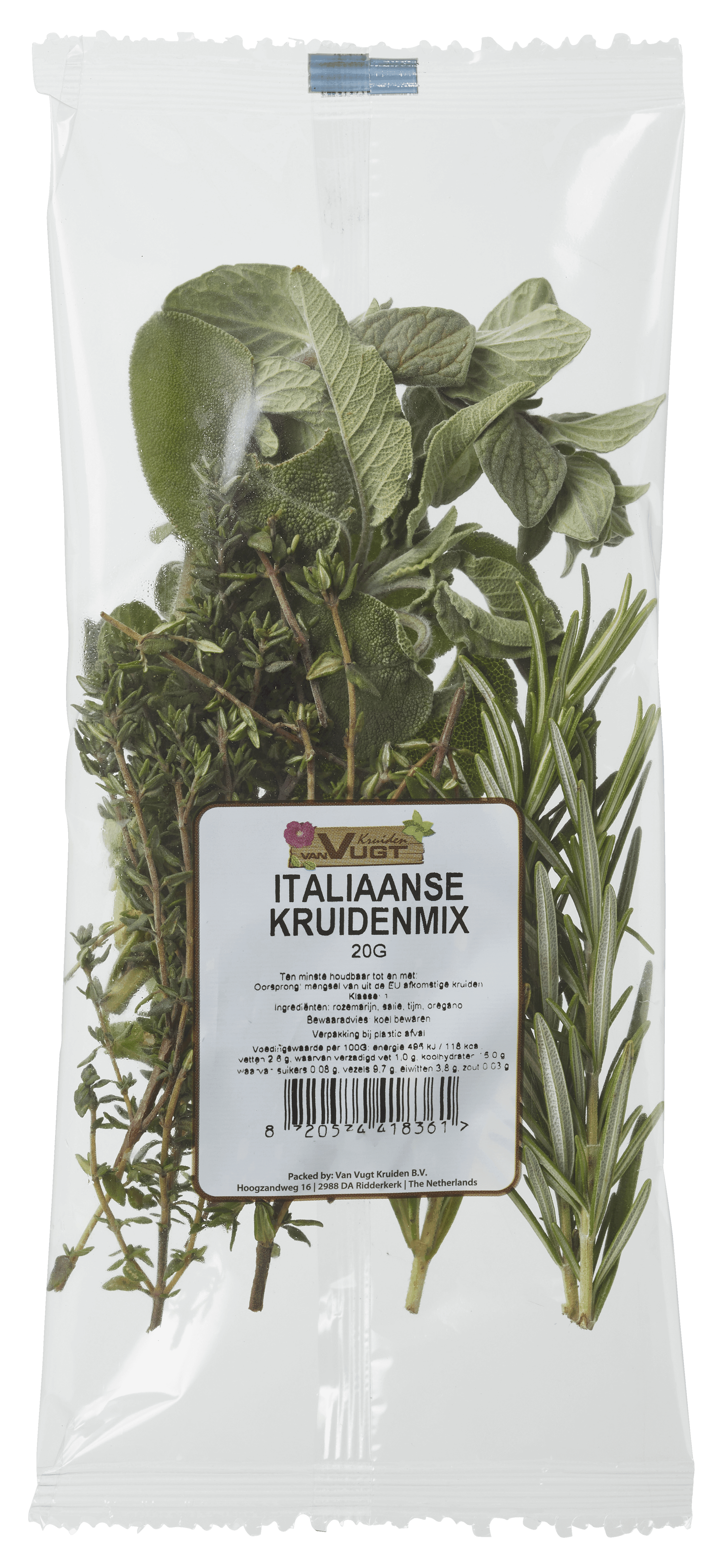 Neutraal Italiaanse mix zakje