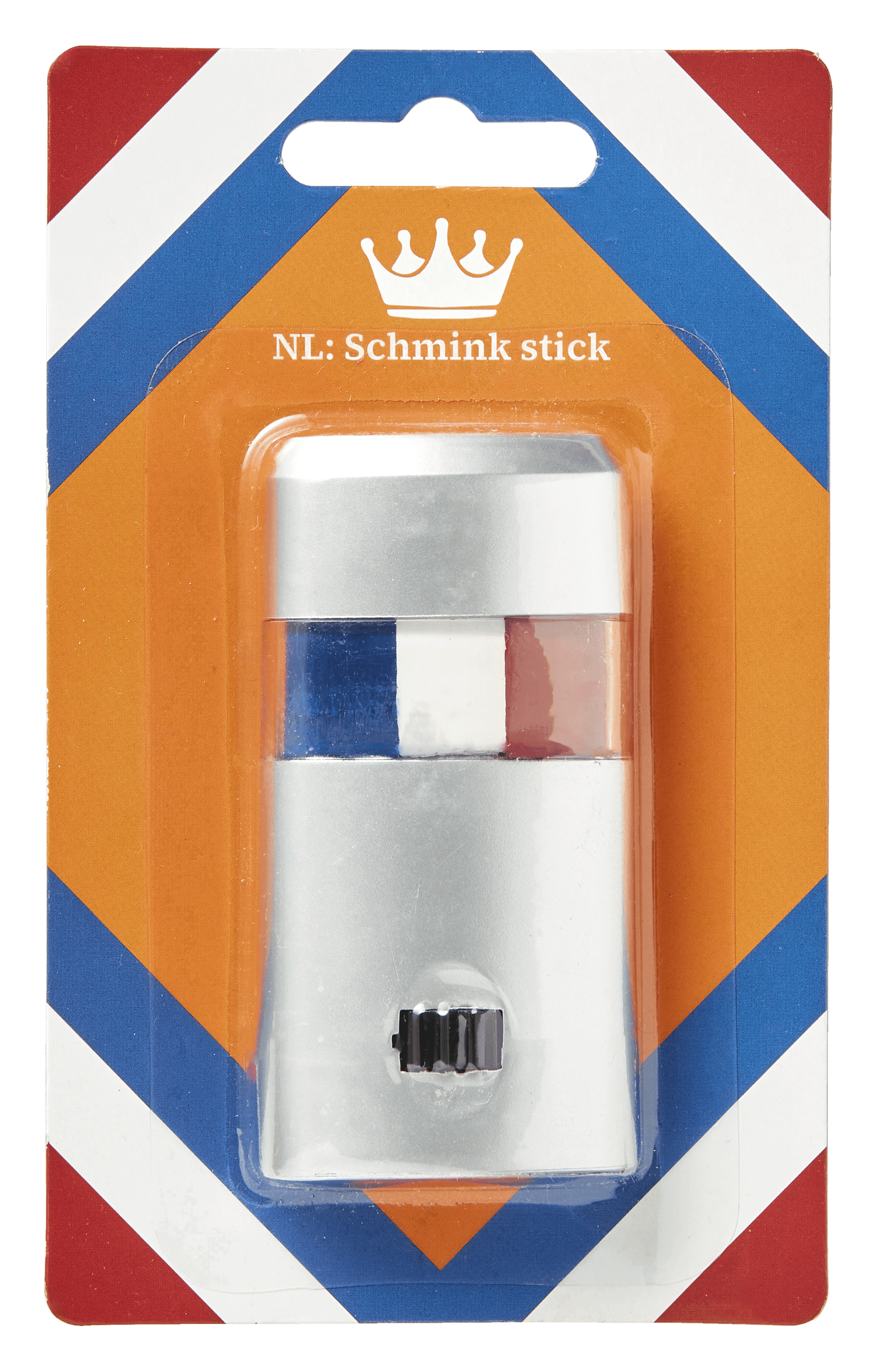 Neutraal Schmink rood-wit-blauw