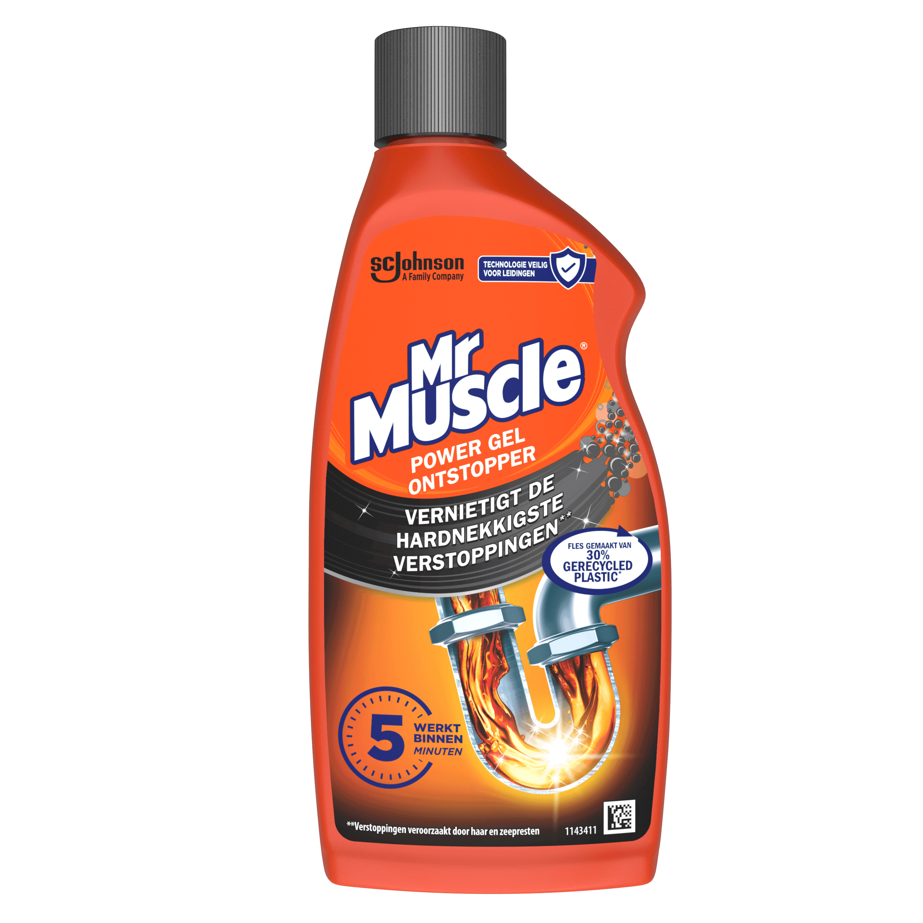 Mister Muscle Power gel ontstopper