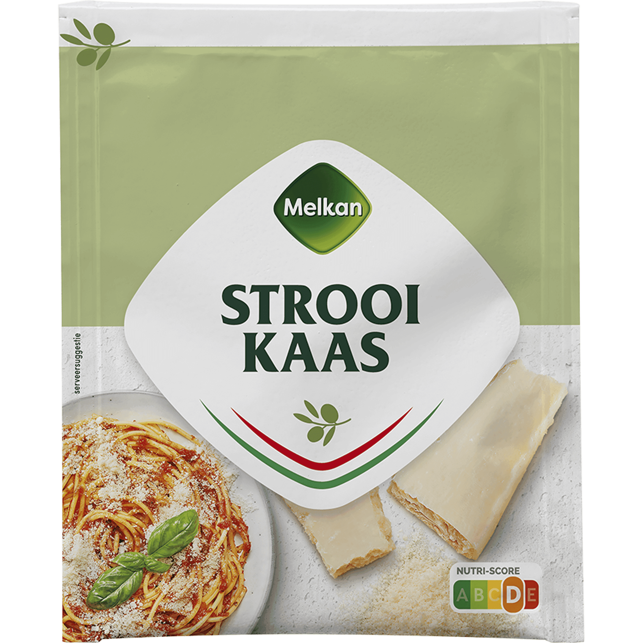 Melkan Italian hard cheese geraspt