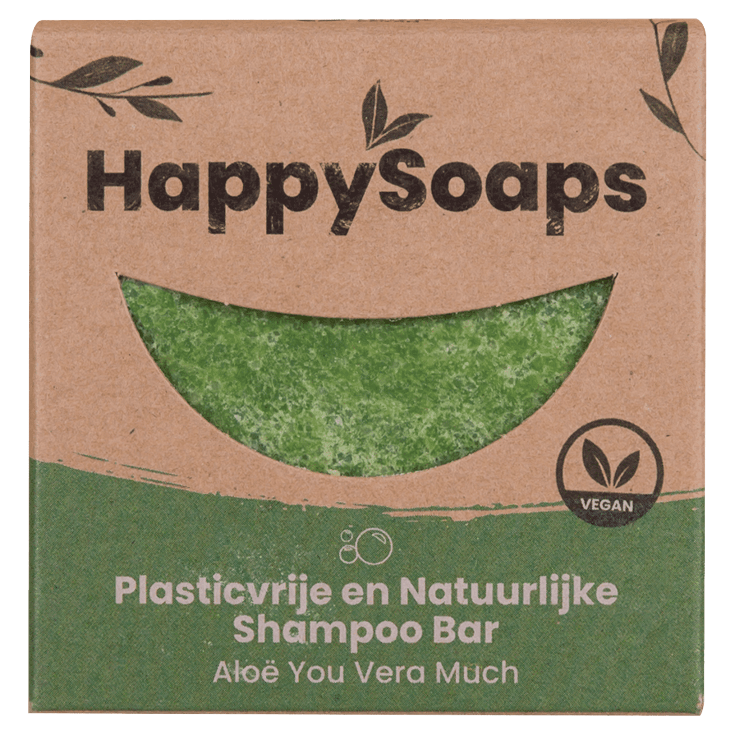 Happysoaps Shampoo bar aloe vera